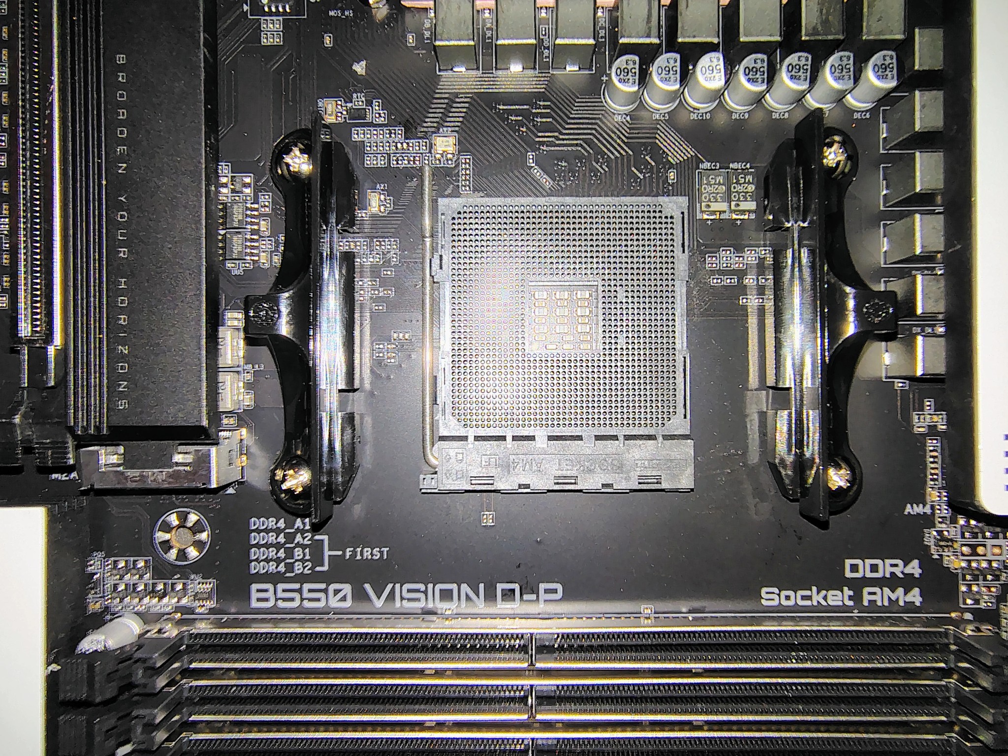 GIGABYTE VISION B550 D-P AM4 Motherboard
