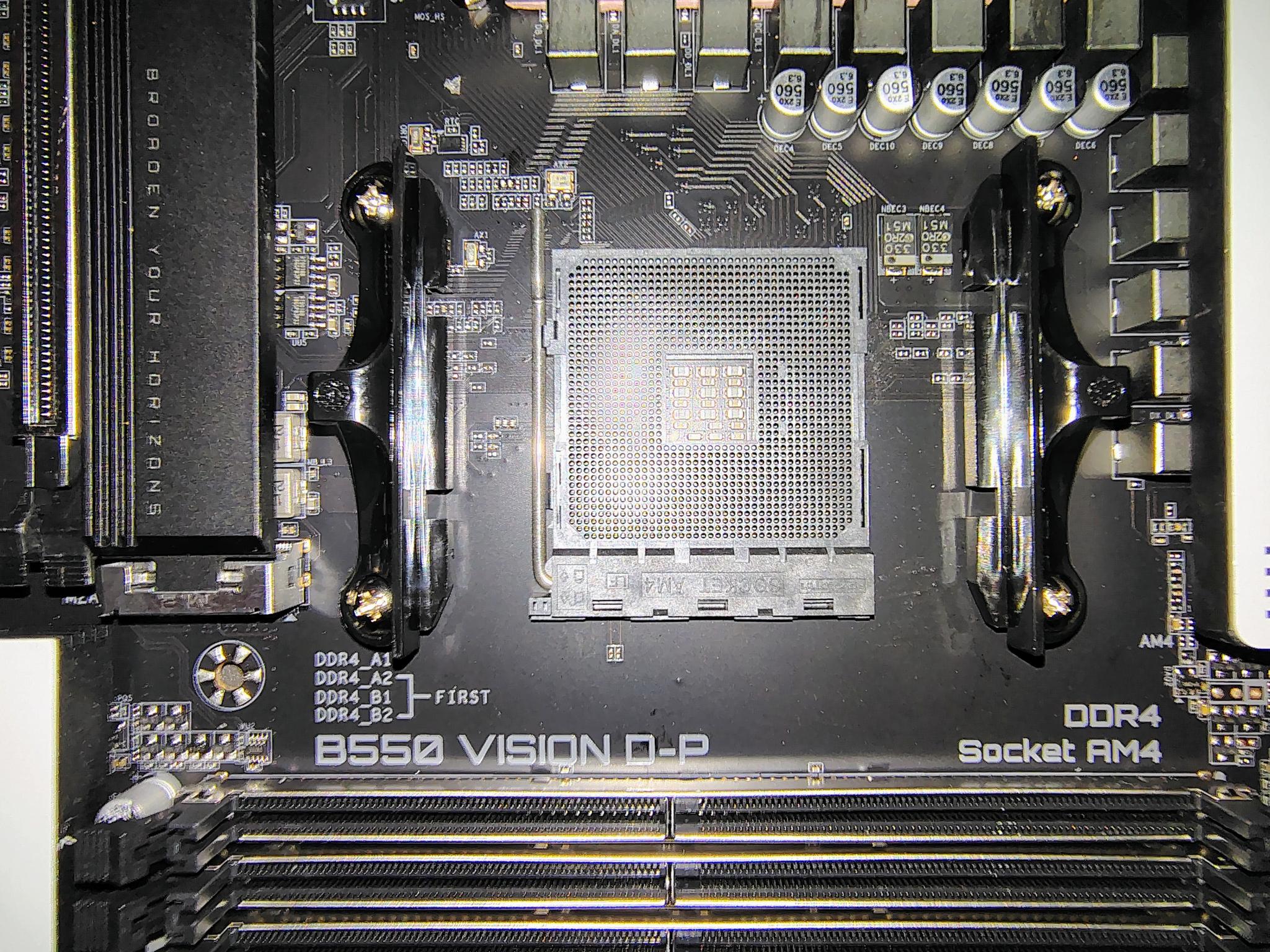 GIGABYTE VISION B550 D-P AM4 Motherboard