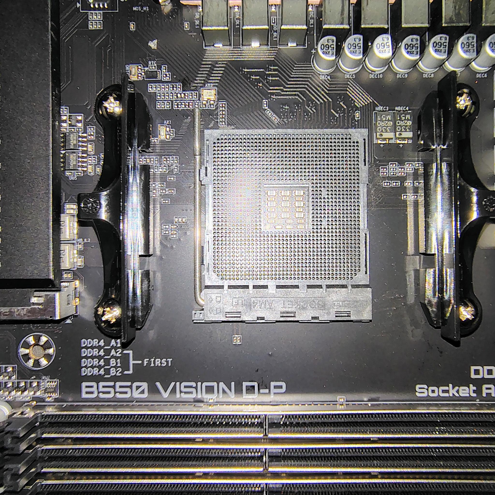 GIGABYTE VISION B550 D-P AM4 Motherboard