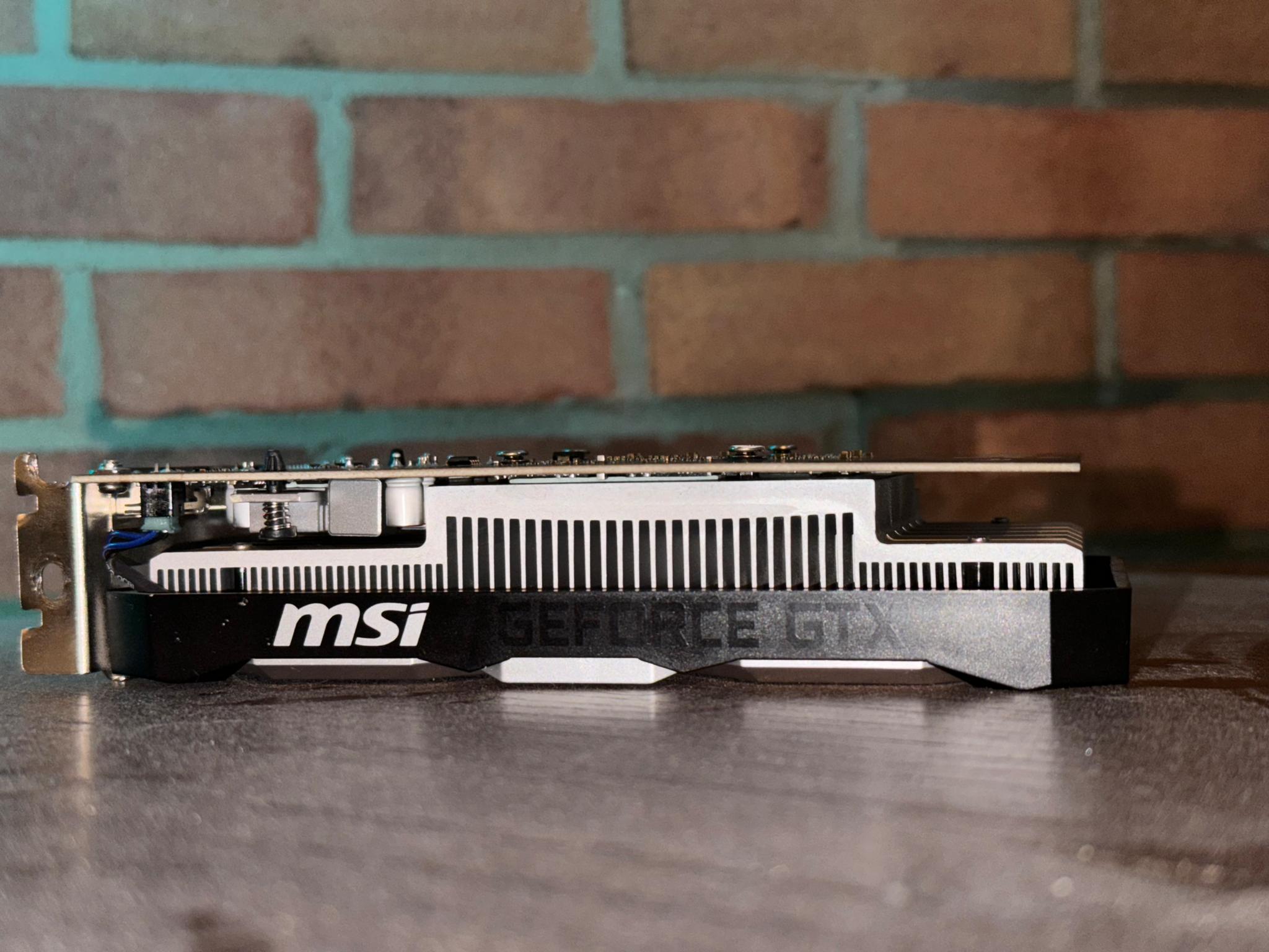 NVIDIA GEFORCE GTX 1650 | MSI VENTUS XS 4GB OC (NO EXTERNAL POWER REQUIRED)