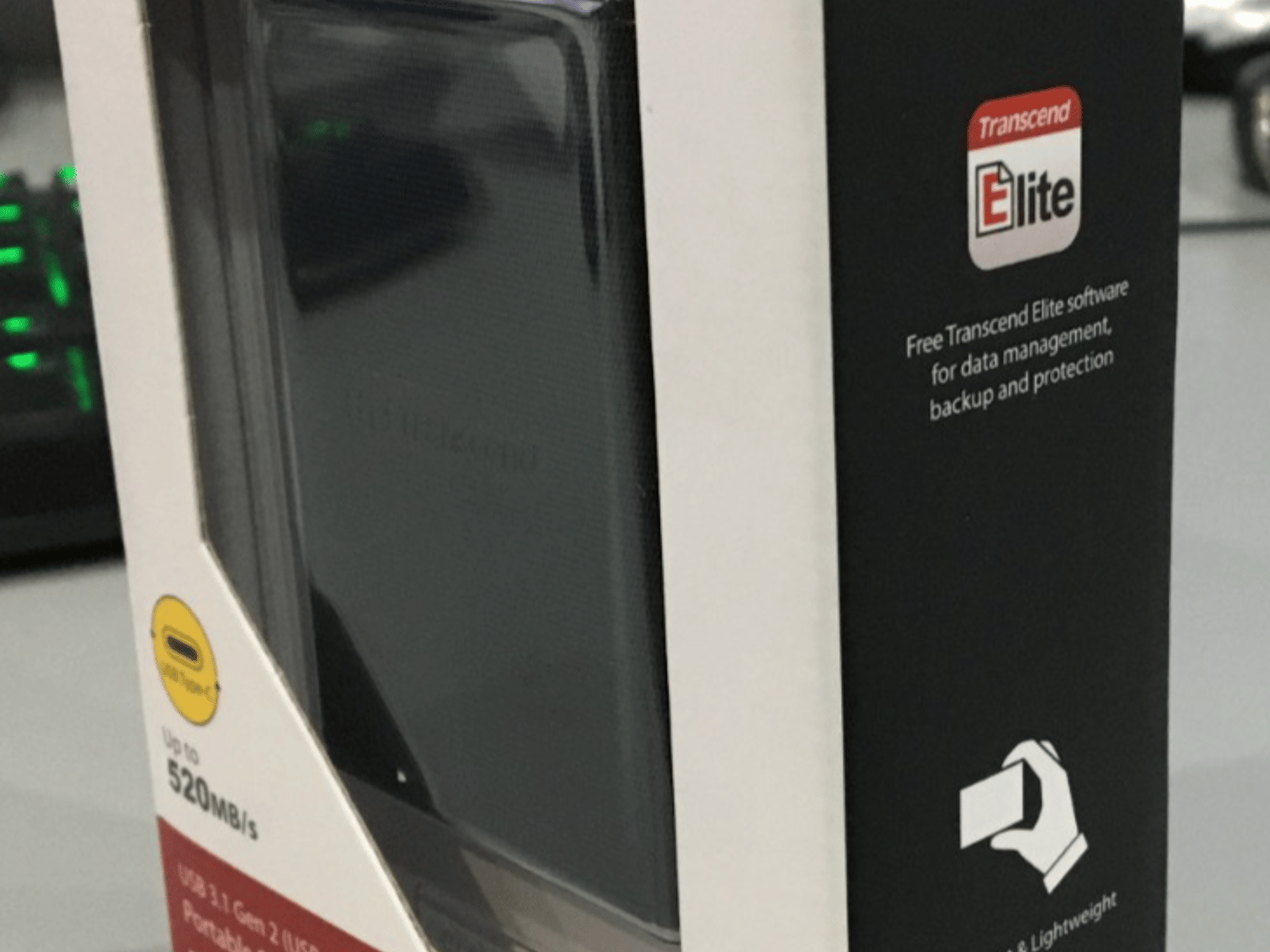 Transcend ESD270C 1TB Portable External SSD USB-C TS1TESD270C