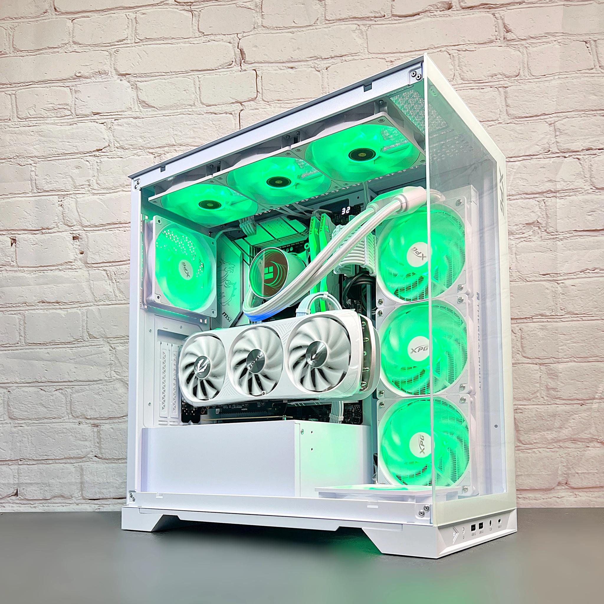 Intel 13600K RTX 4070 TI Super 32GB DDR5 2TB M.2 SSD Wifi 6E Bluetooth Win 11 Pro Gaming PC