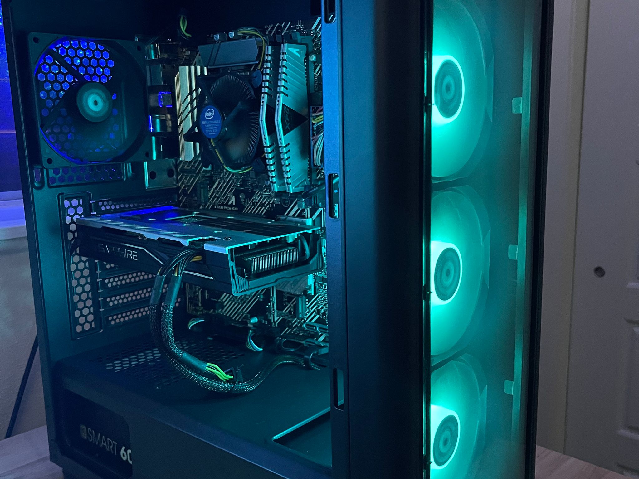 RX590 8GB + i3-10100f