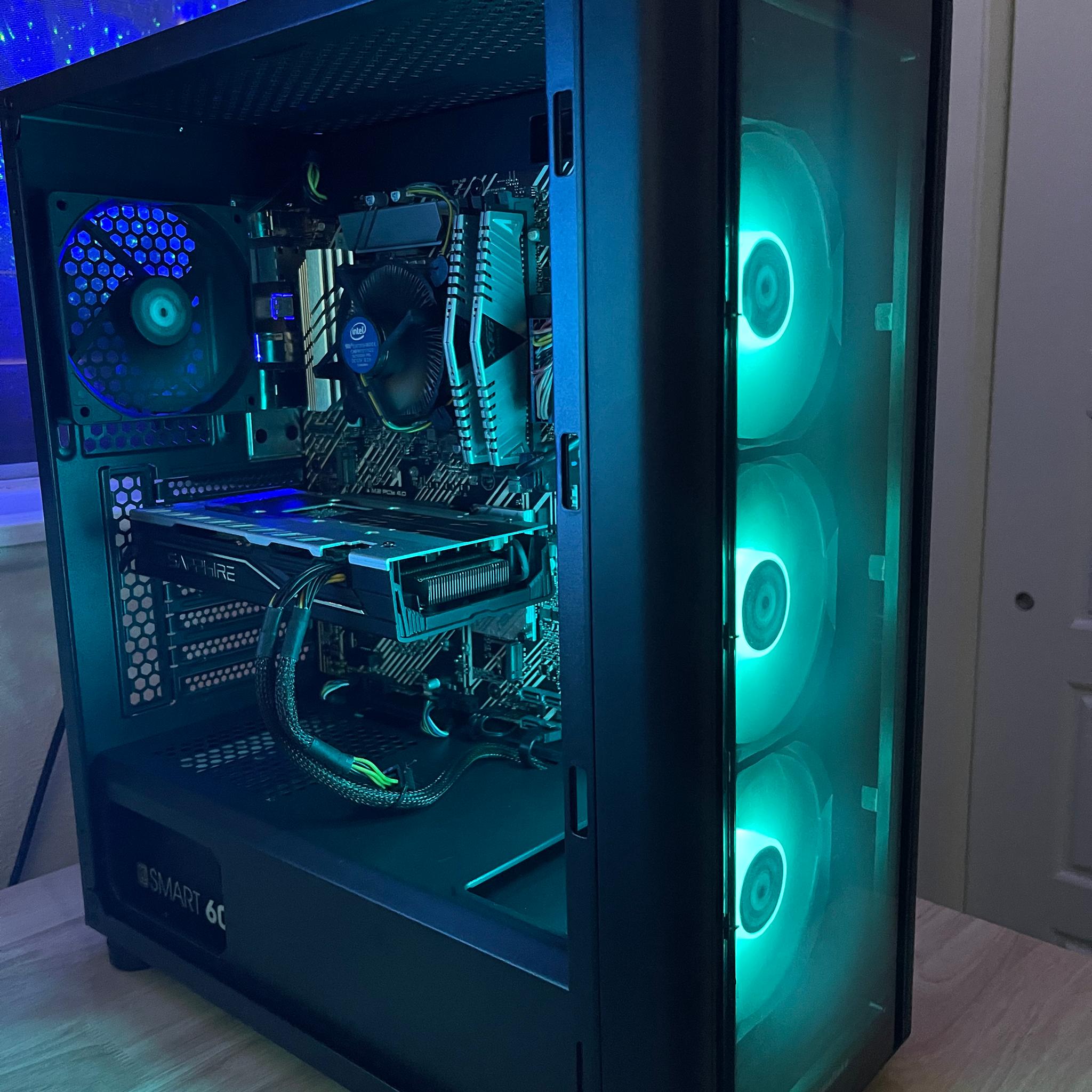 RX590 8GB + i3-10100f