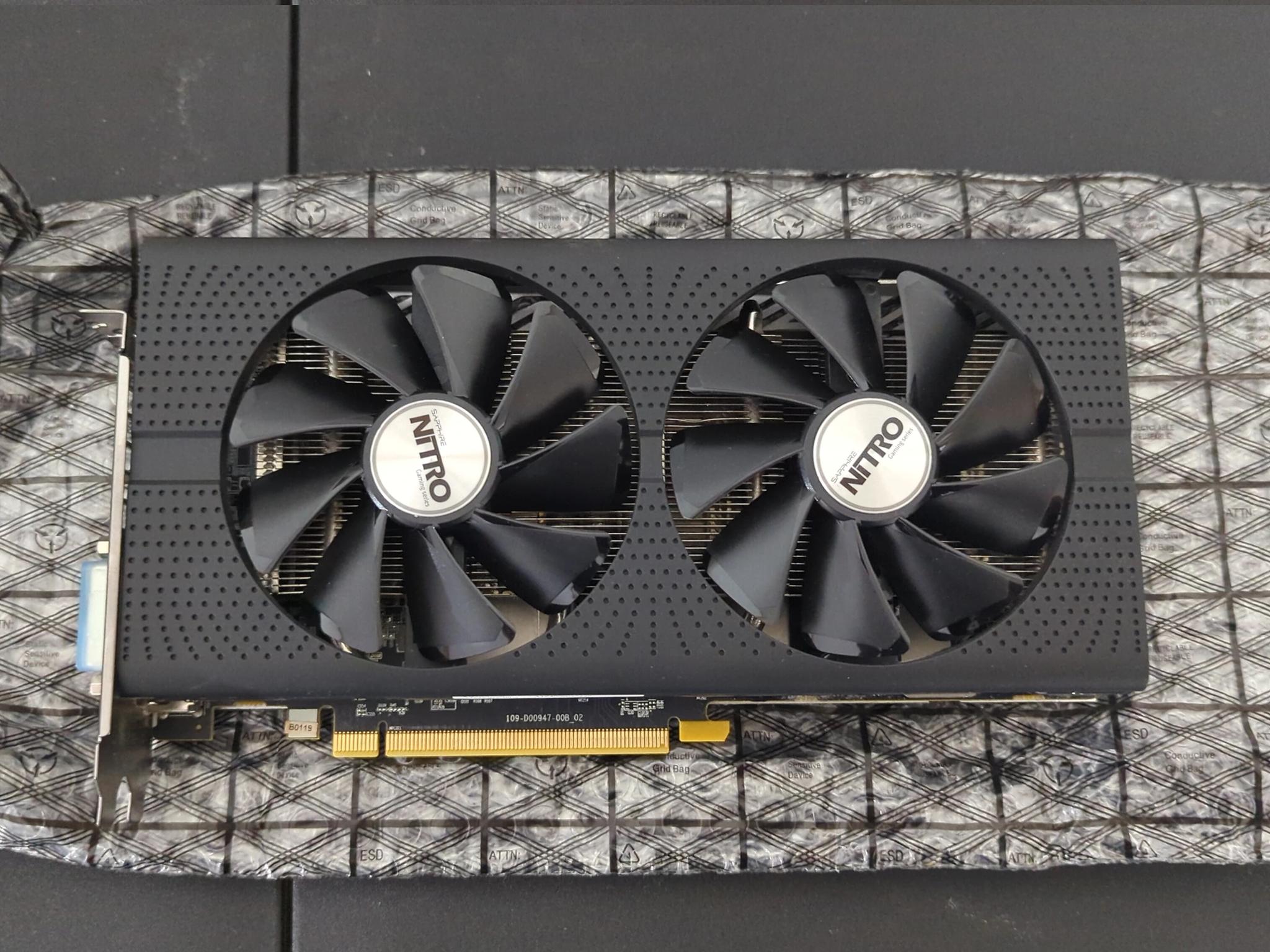 Sapphire Radeon NITRO+ RX 480 8GB in great condition with original box!
