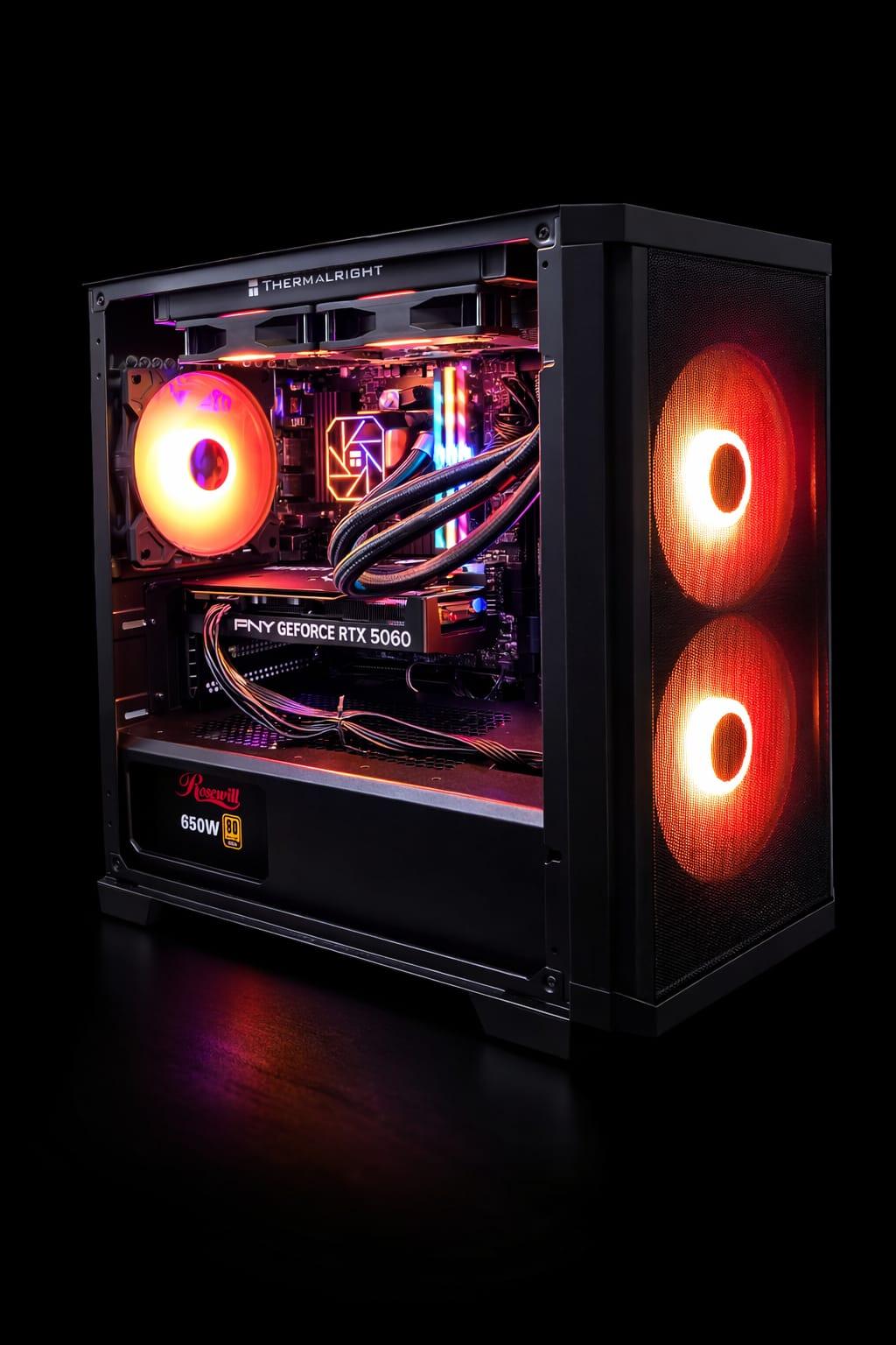 Ryzen 5 5600 / PNY RTX 5060 8gb / 32gb of ram 3600mhz