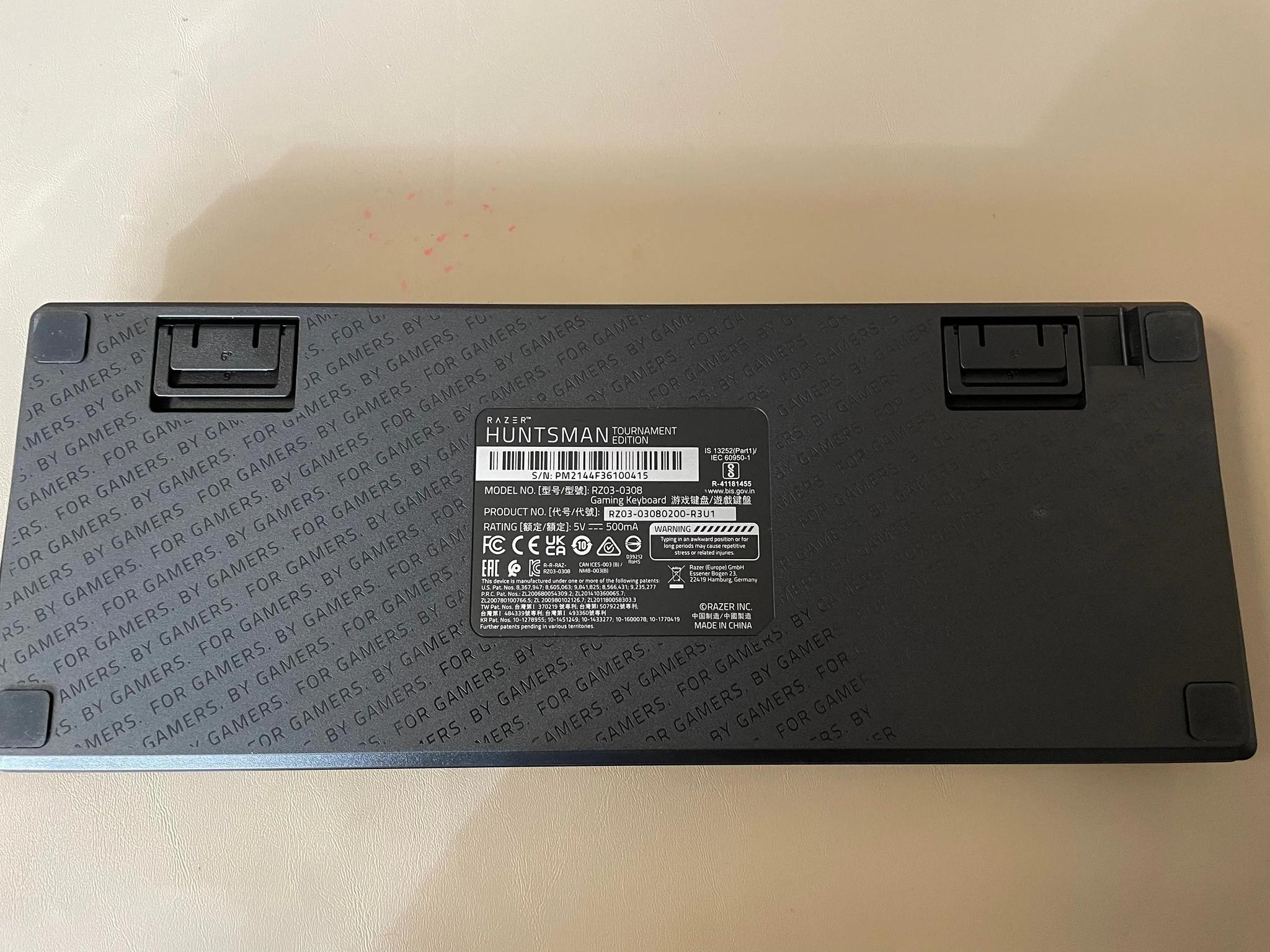 Razer Huntsman Tournament Edition TKL V1 *Lightly Used*