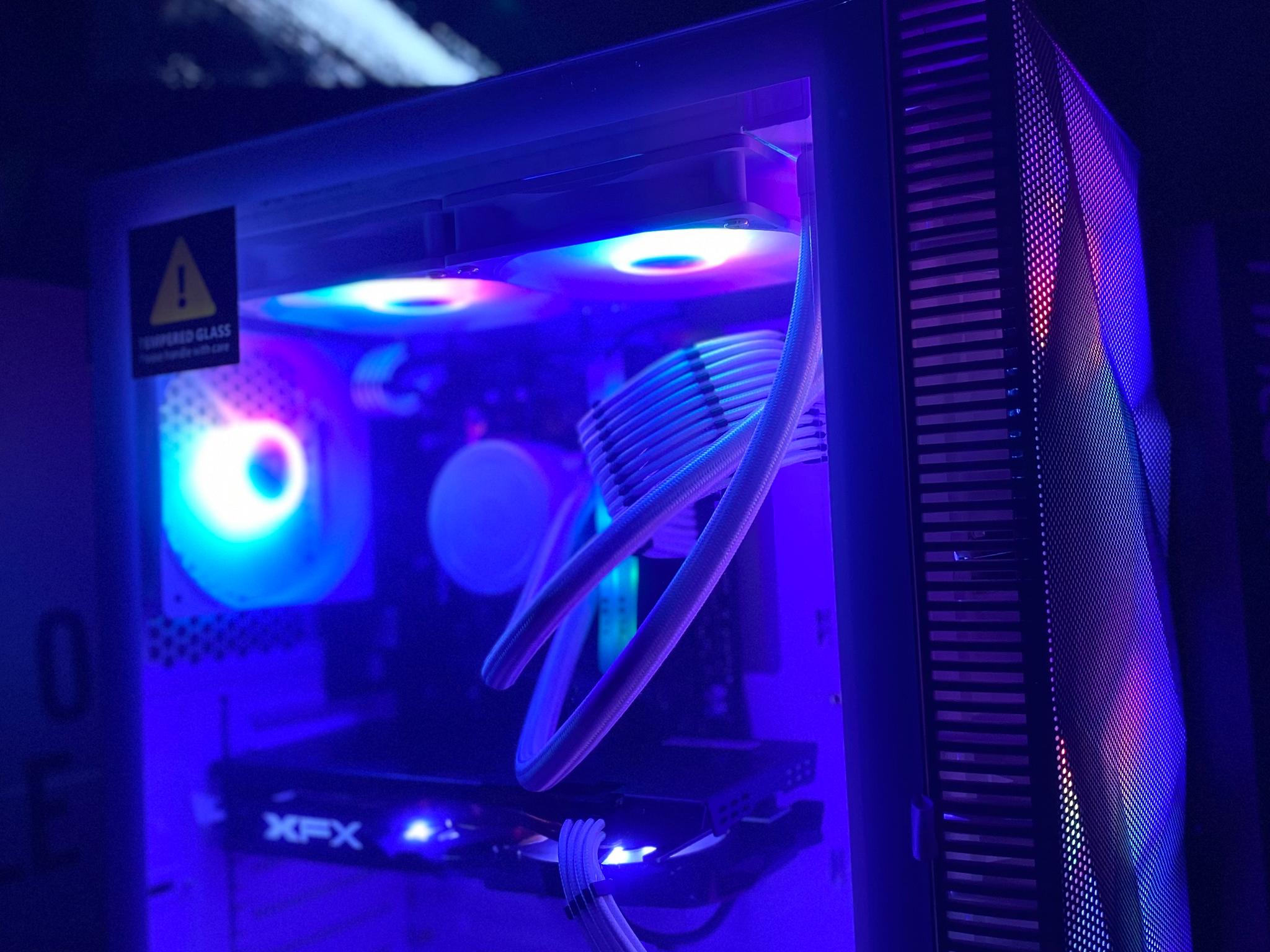 (Liquid Cooled) Ryzen 7| RX 470| 16GB DDR4 XLR8 RGB RAM| 1TB NVMe SSD| Windows 11 PRO