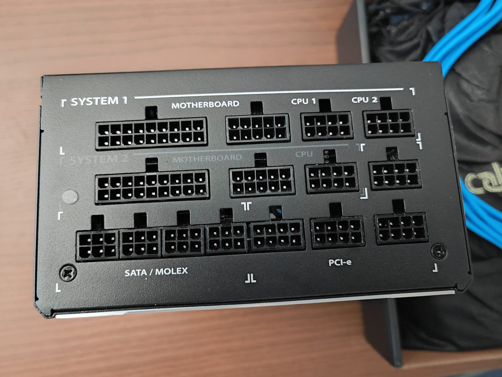 Phanteks Revolt X 1200W 80+ Platinum Dual System ATX PSU w/ Cablemod Custom Cables