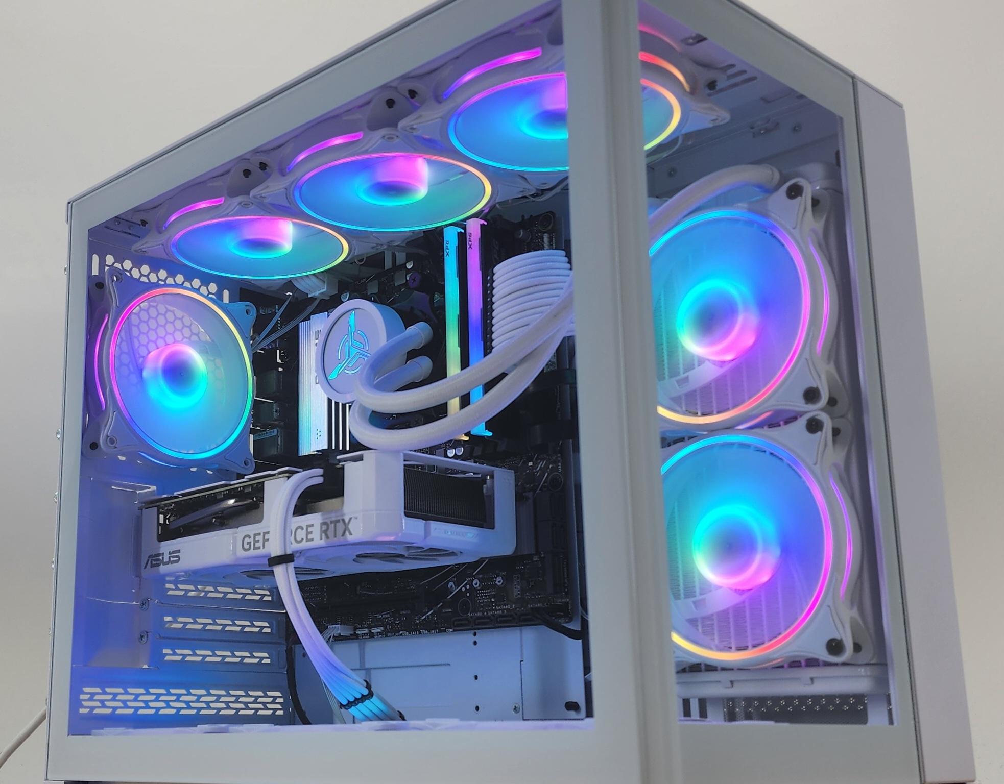 Gaming PC Ryzen 7 7700 32GB RAM 1TB SSD RTX 4070 12GB Win11 PC