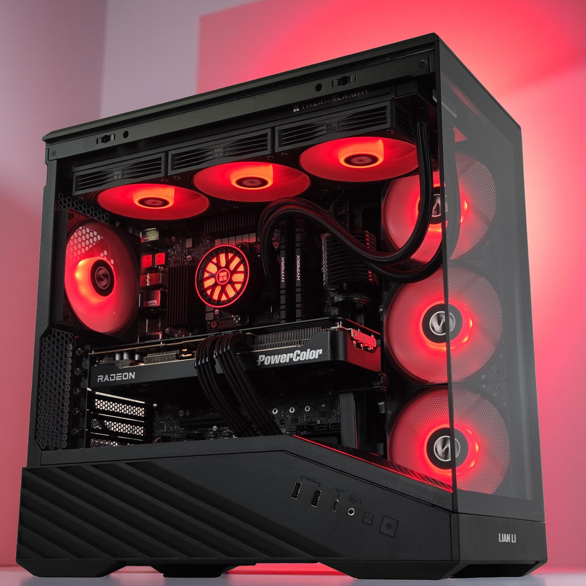 ⛊Crosshairs 5⛊ Gaming PC⚡AMD RX 9070 16GB⚡AMD Ryzen 5 7600X⚡32GB DDR5⚡1TB NVME
