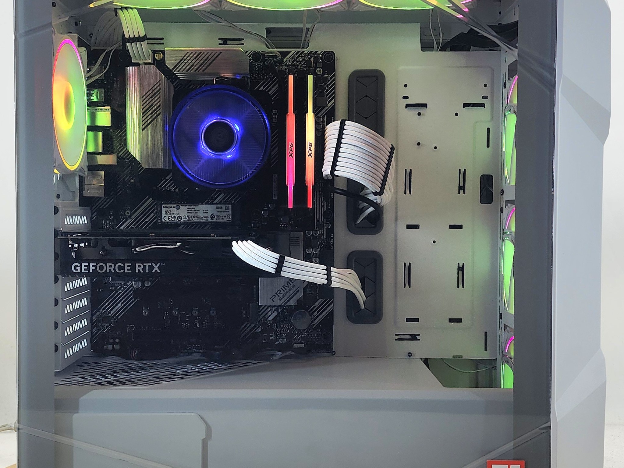 Gaming PC Ryzen 7 5700X 16GB RAM 500GB SSD RTX 4060 8GB Windows 11 Computer