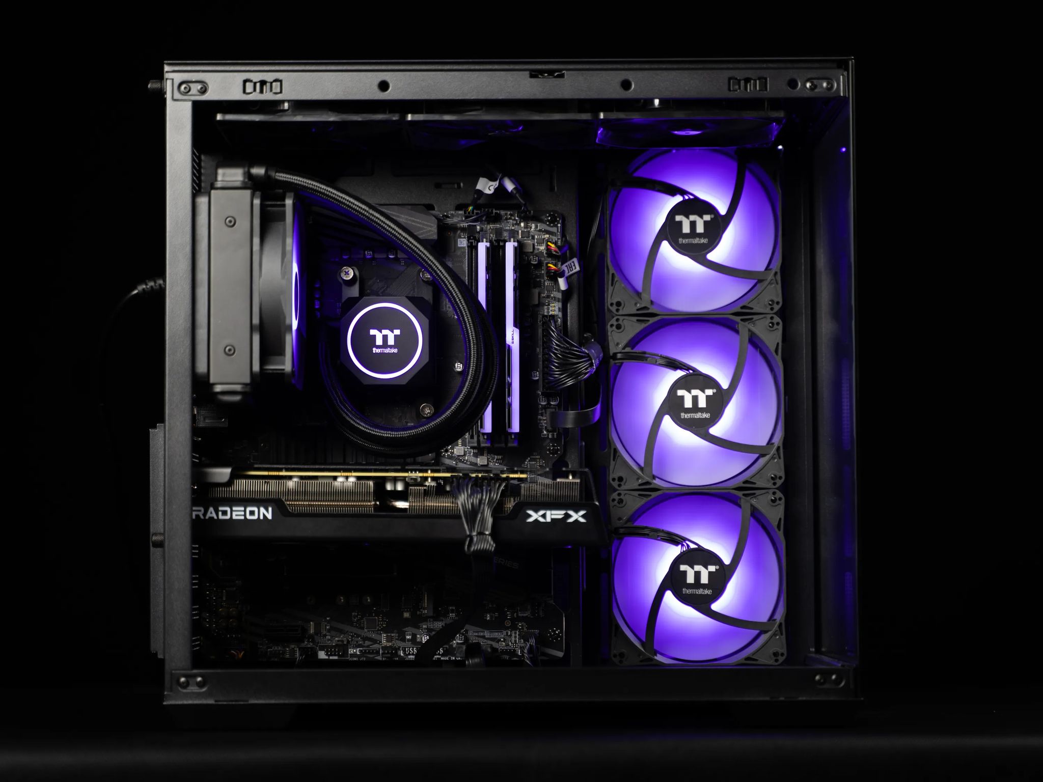 “ExecDeux” RX 7600 XT Ryzen 7 32GB Windows 11 Pro 1TB Gaming PC Powerhouse