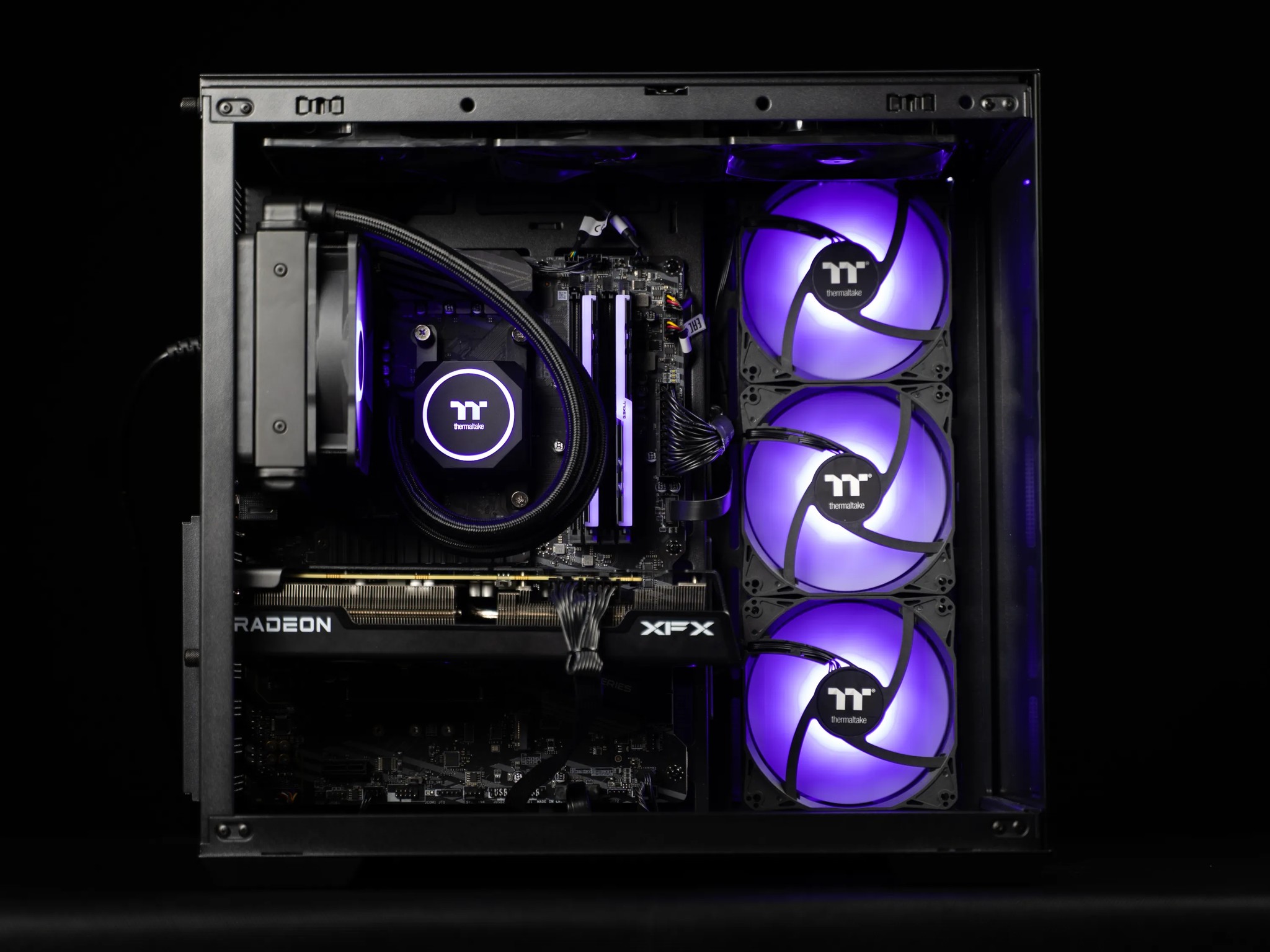 “ExecDeux” RX 7600 XT Ryzen 7 32GB Windows 11 Pro 1TB Gaming PC Powerhouse