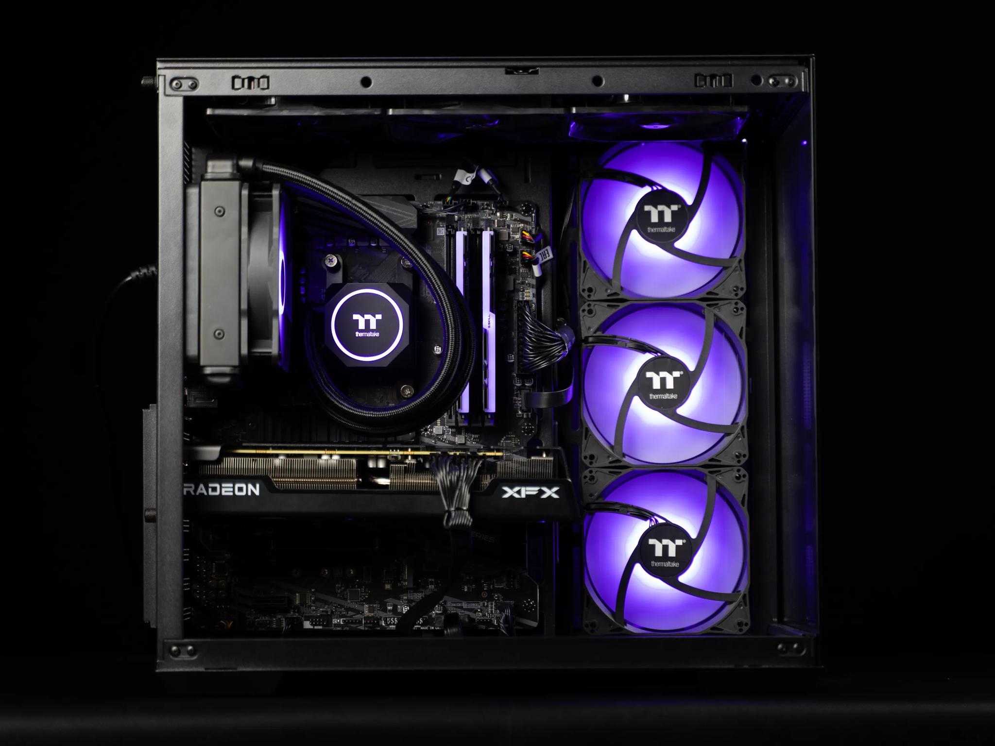 “ExecDeux” RX 7600 XT Ryzen 7 32GB Windows 11 Pro 1TB Gaming PC Powerhouse