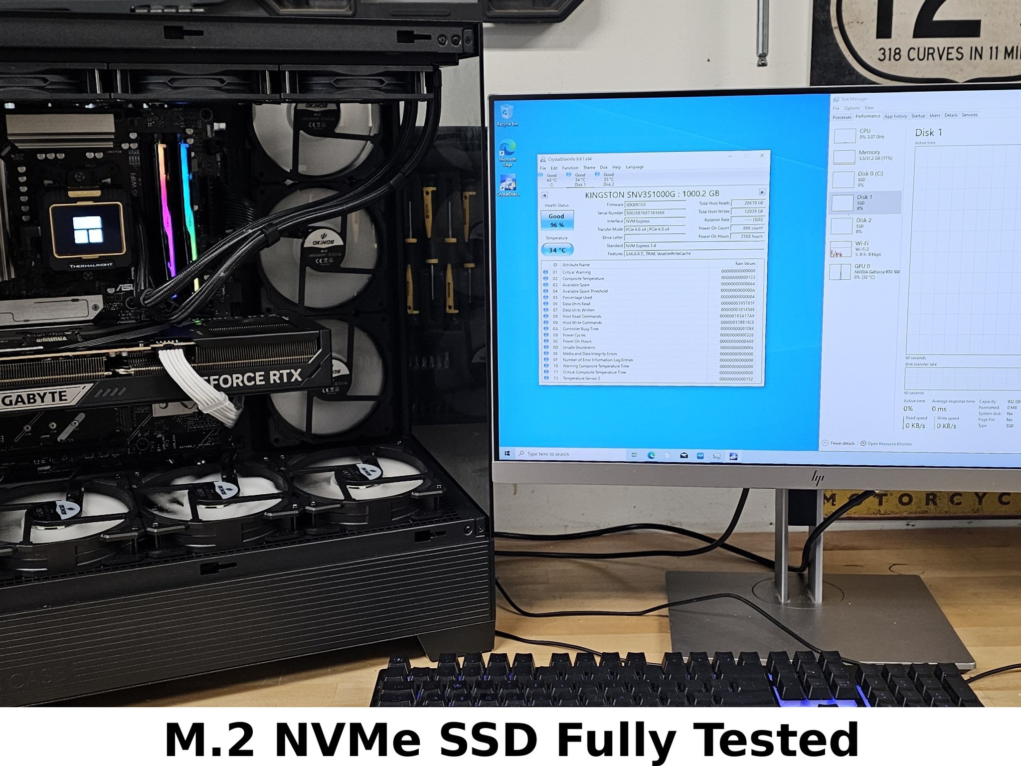1TB NVMe M.2 SSD Kingston SNV3S1000G