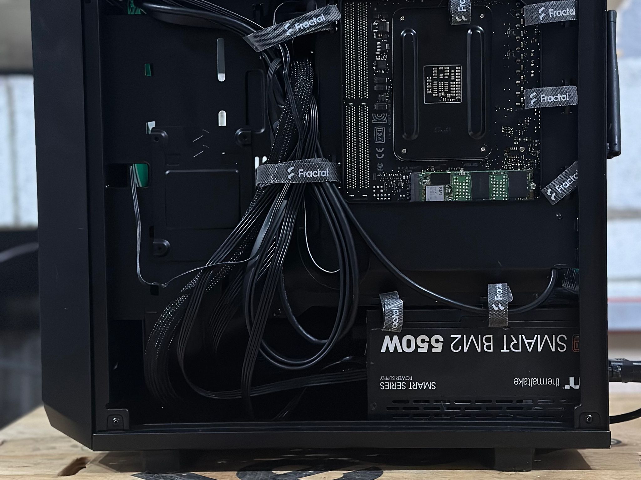 Dark Power: SFF  Ryzen 5600x, Strix 3070, Strix B550i, 1TB NVMe, Fractal NANO, BT/WiFI