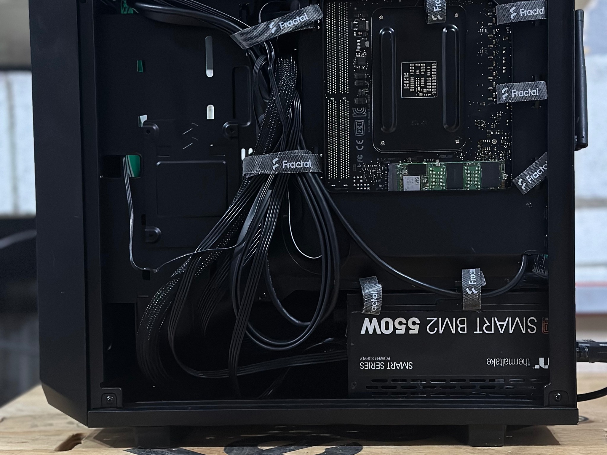 Dark Power: SFF  Ryzen 5600x, Strix 3070, Strix B550i, 1TB NVMe, Fractal NANO, BT/WiFI