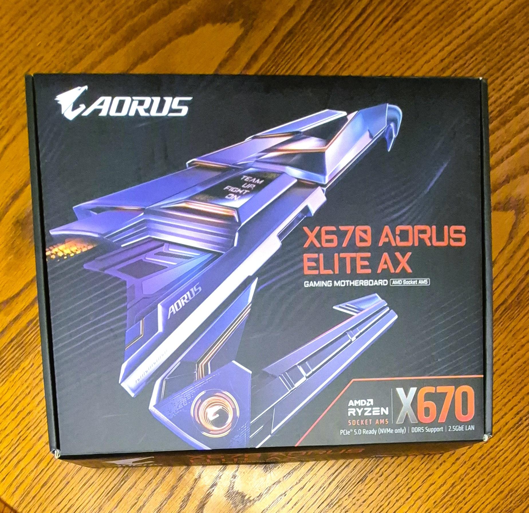 GAMING Bundle Gigabyte Aorus Elite X670E-Pro WIFI Motherboard Combo with AMD Ryzen 7 780X3D CPU