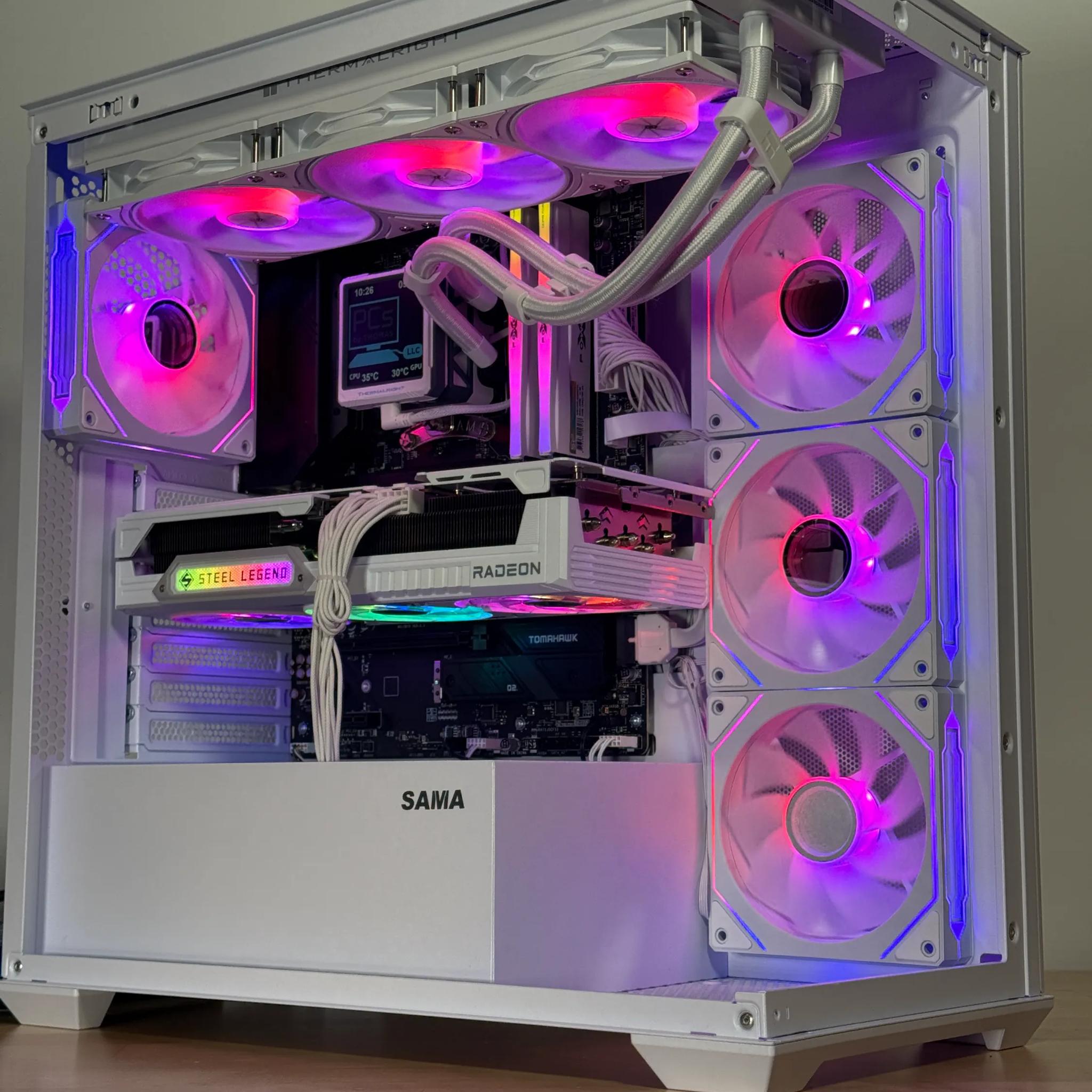 RX 9070XT Ryzen 9800x3d Gaming PC