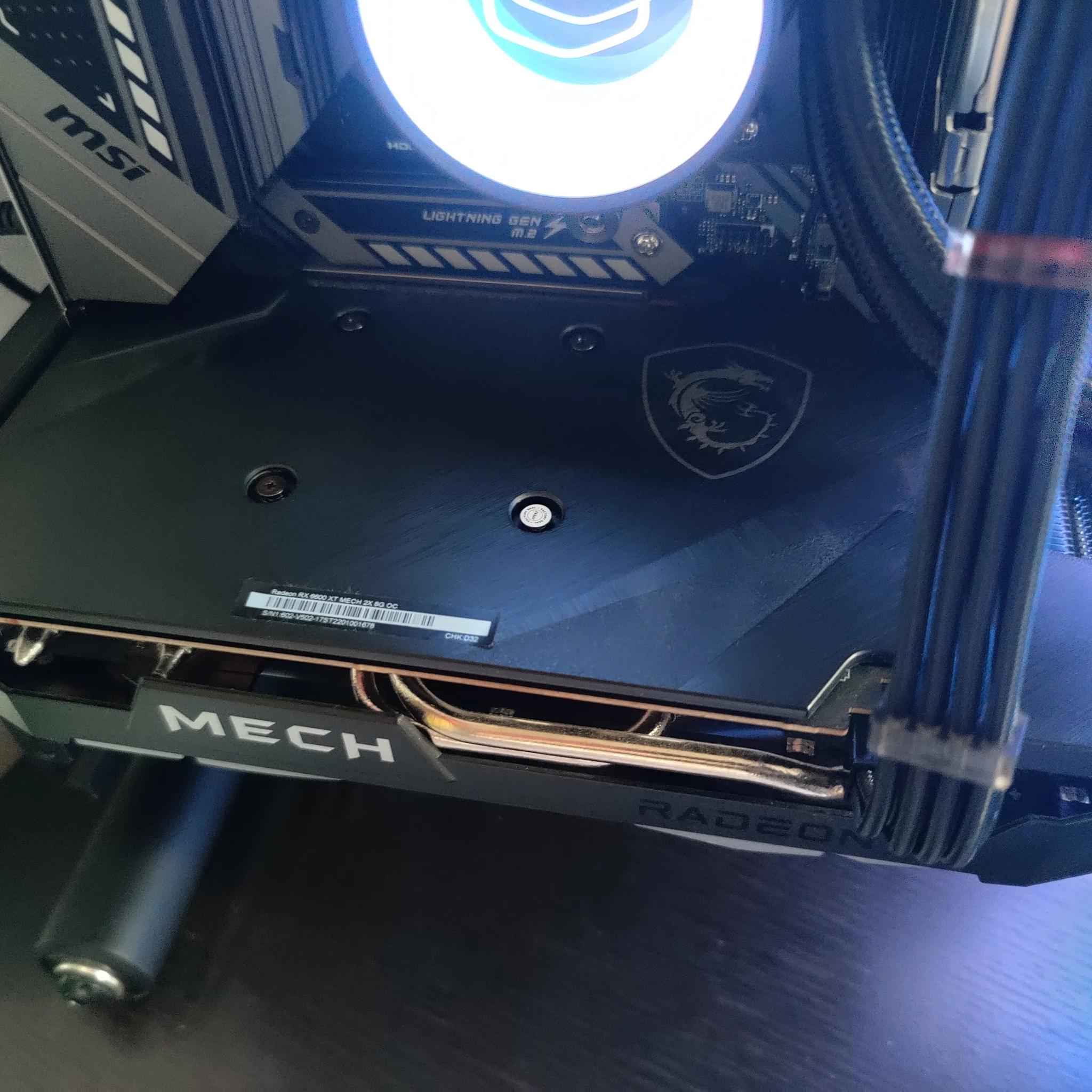 MSI Radeon RX 6600 XT Mech OC GPU 