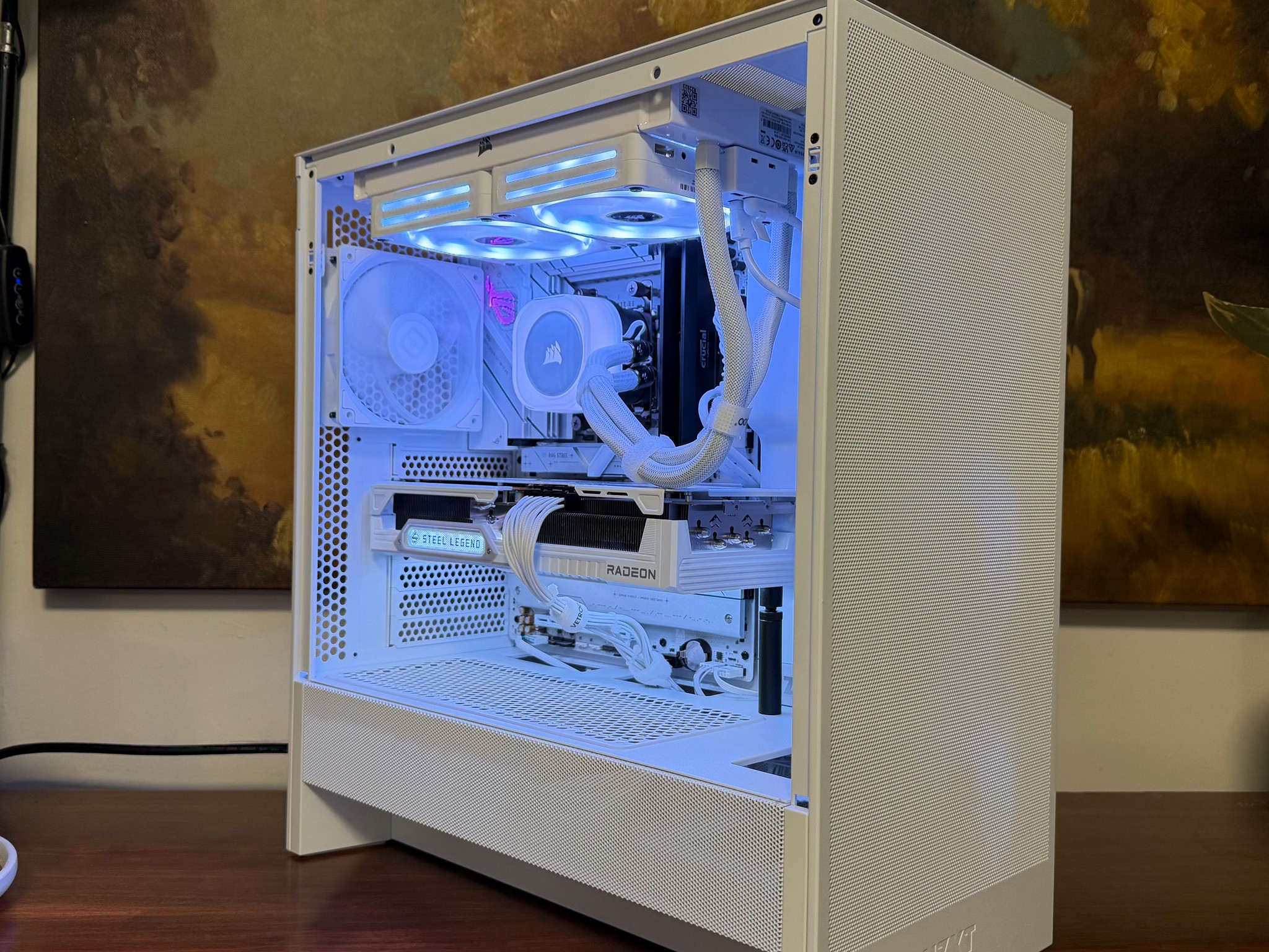 RTX 9070 XT 16GB | Ryzen 7 7700X | 32GB 6000 | ROG STRIX B850-A | 2TB NVMe | 240MM AIO | 850W PSU