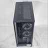 Black CyberPowerPC PC Case with Tempered Glass w/ 5 Fans