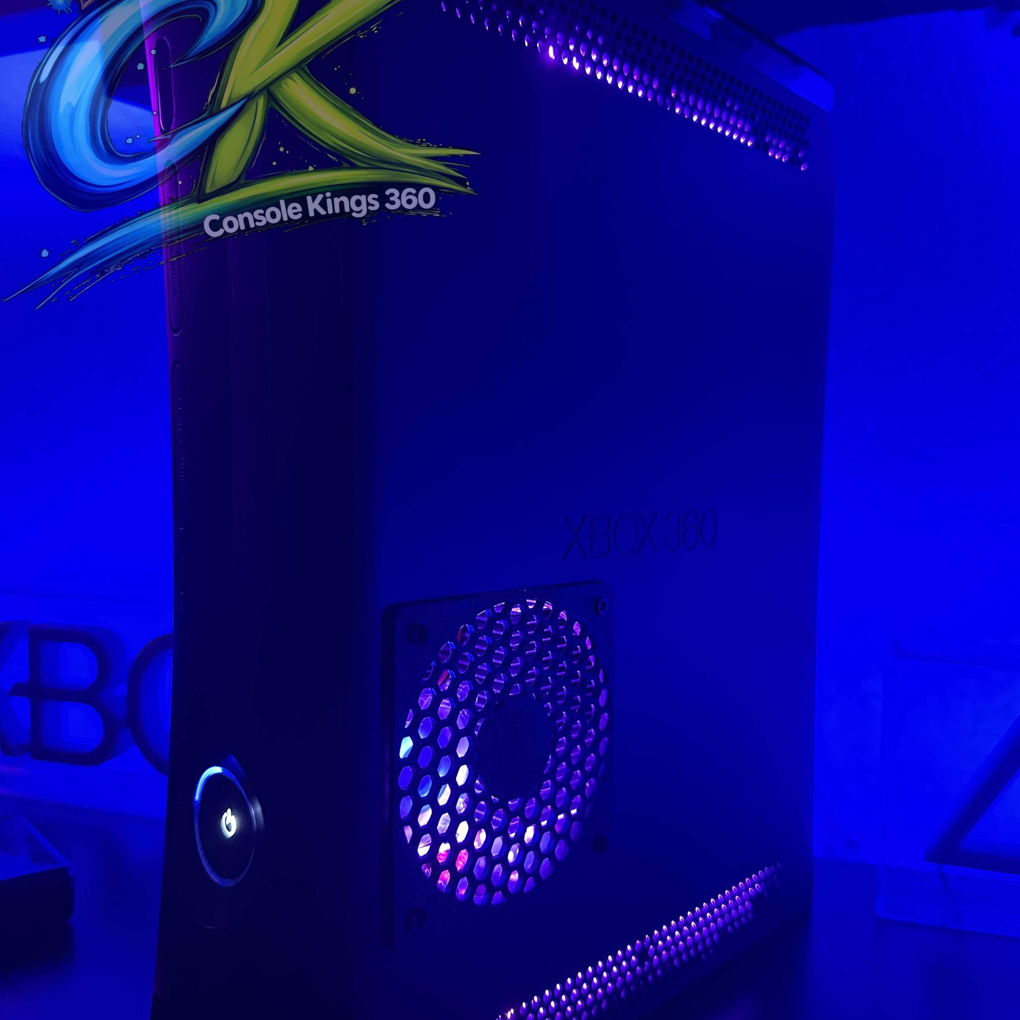 Xbox 360 -RGH3  - RGB LEDs -1TB HDD