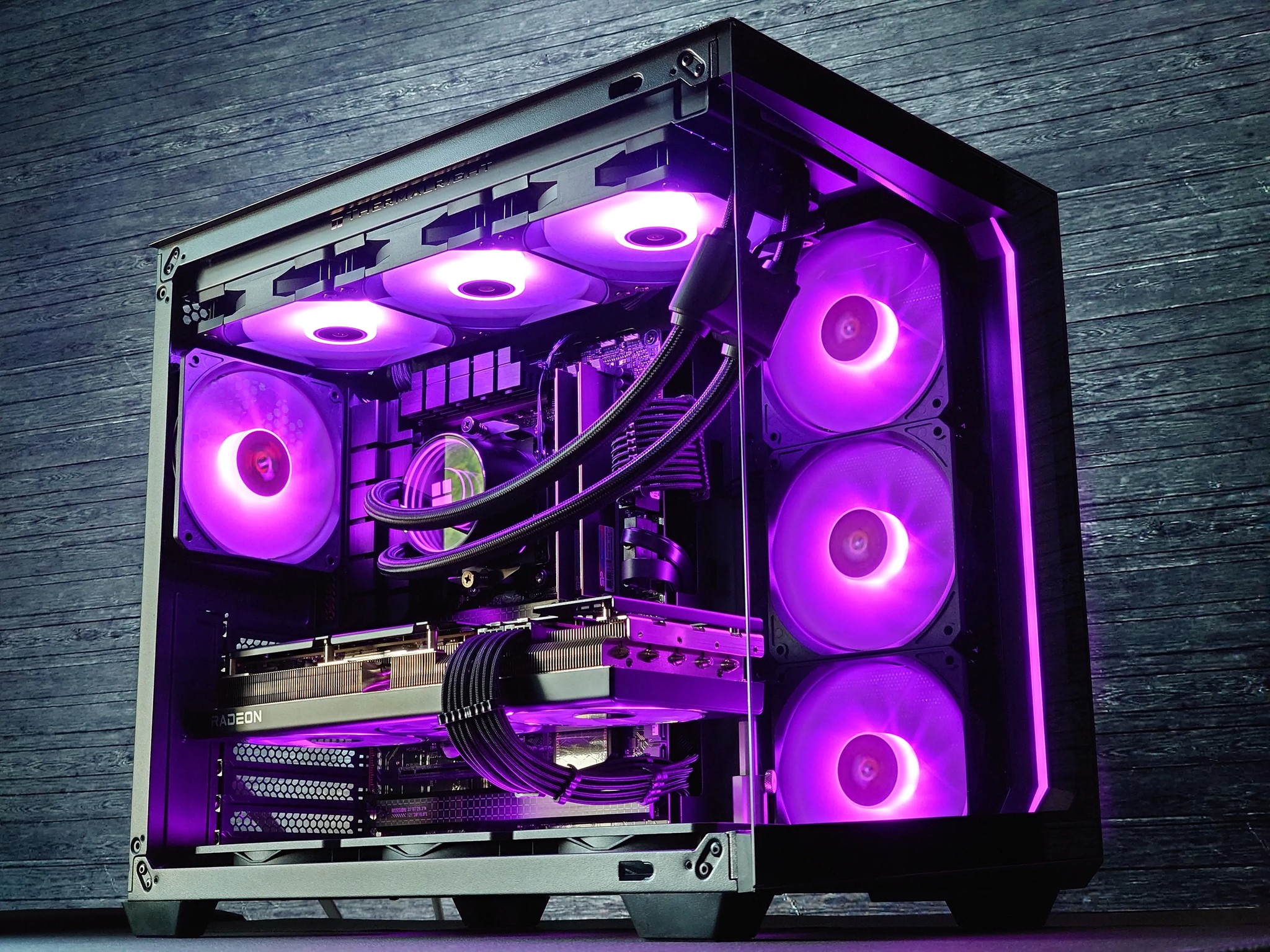 🌌🌑Dark Nebula🔭Liquid Cooled Gaming PC🔭AMD RX 7800 XT 16GB🔭Ryzen 5 7500F🔭32GB DDR5🔭1TB