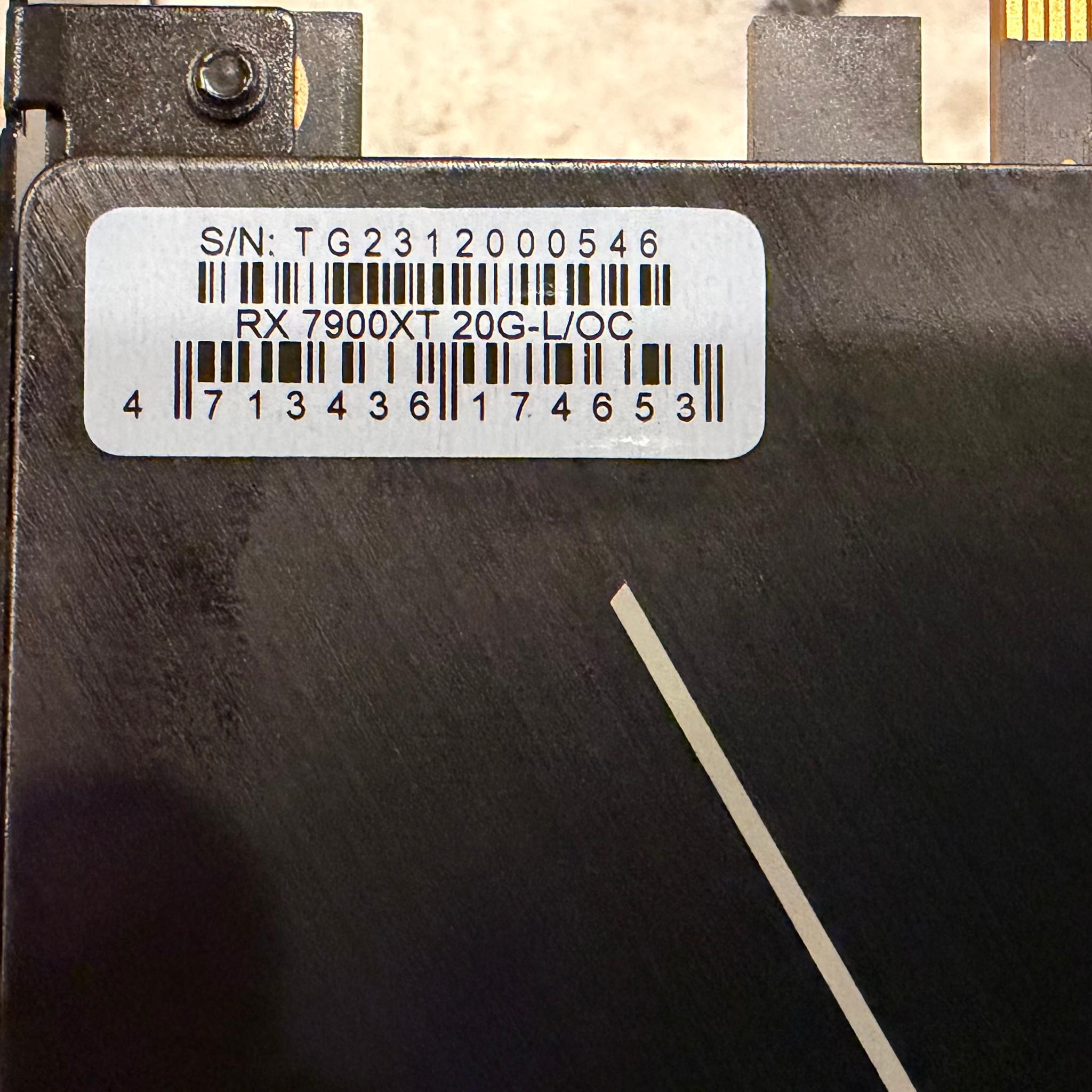 PowerColor RX 7900 XT 20G