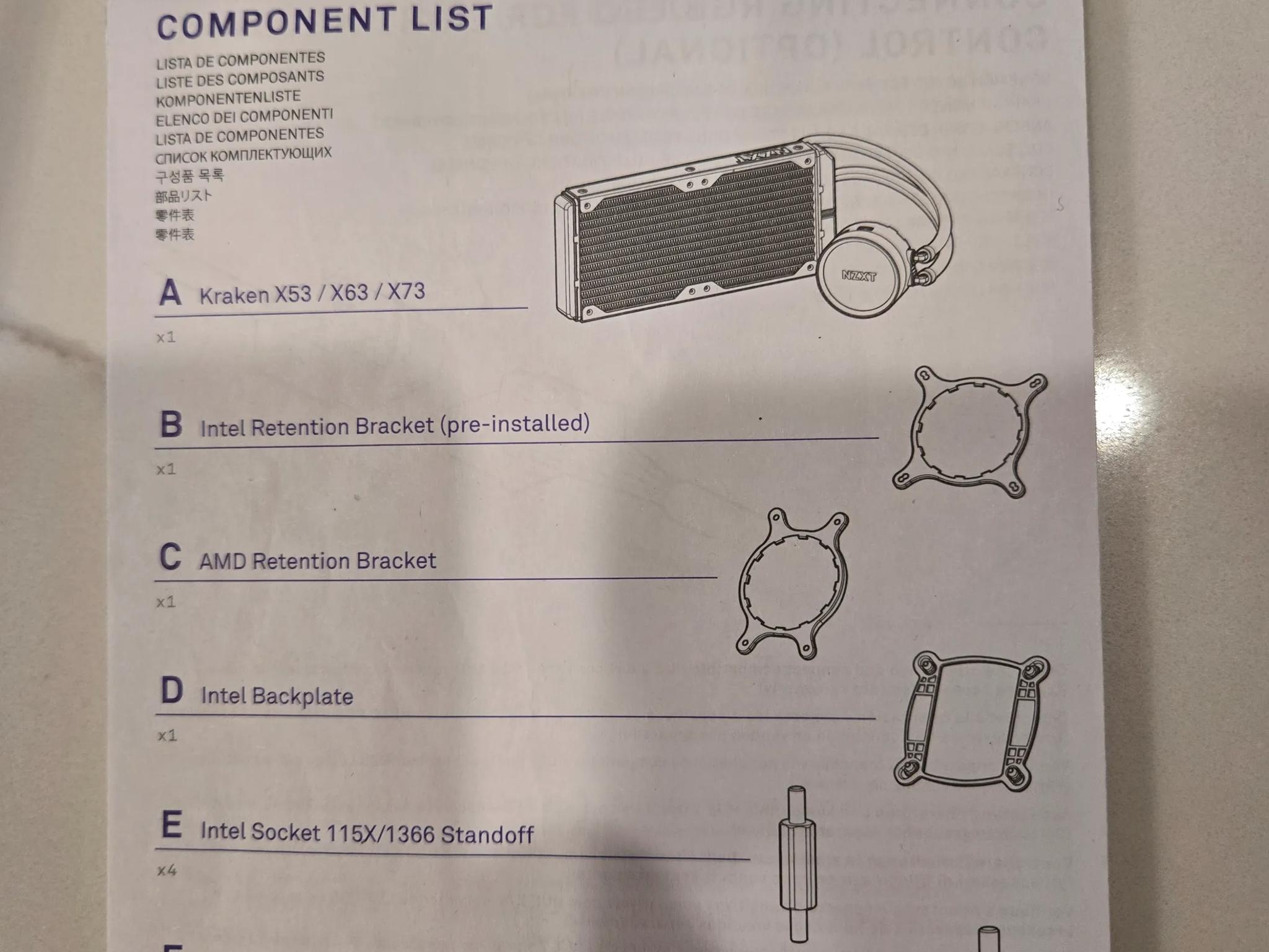 Kraken X73 360mm AIO Cooler