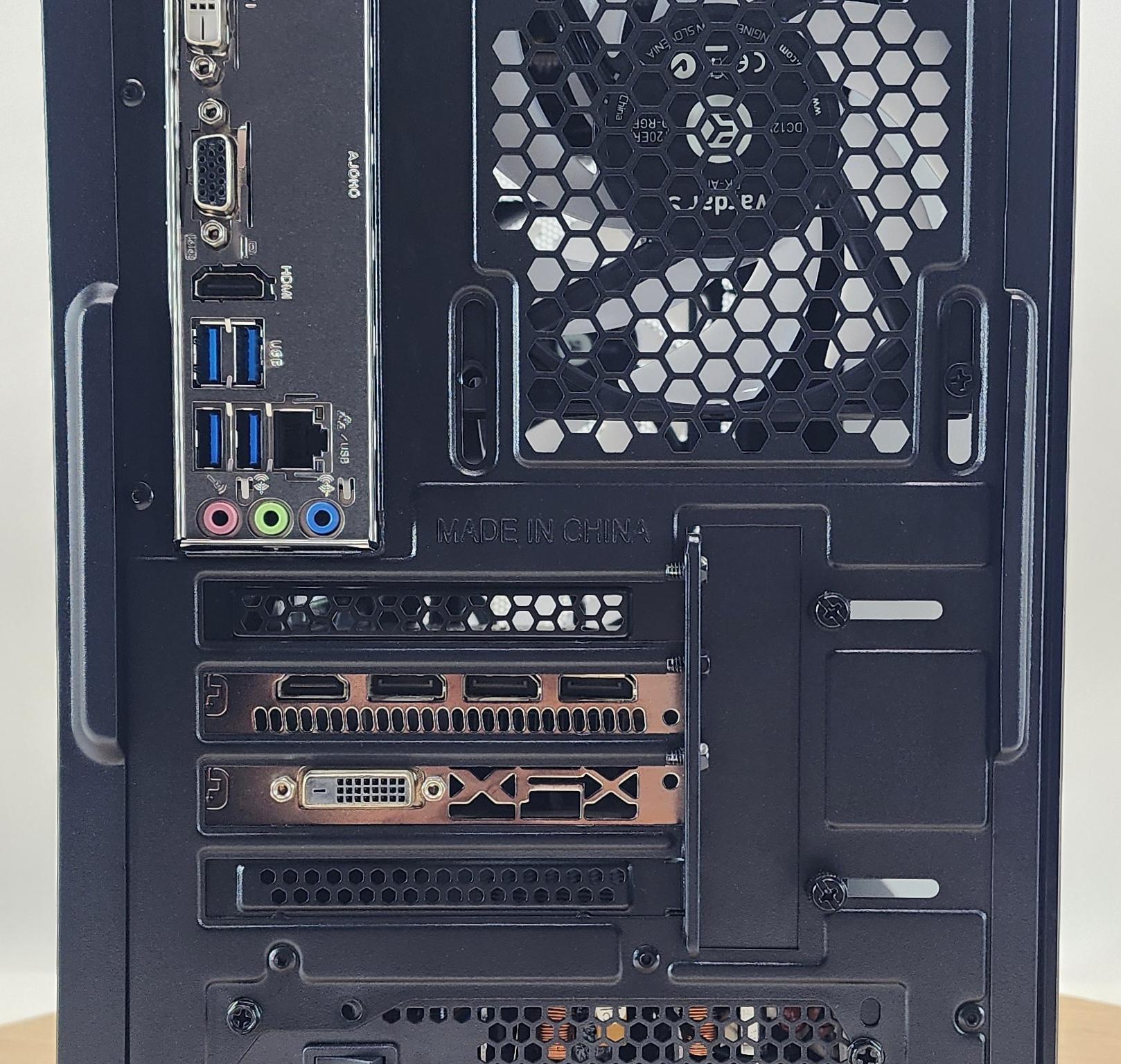 Gaming PC Ryzen 5 3600 16GB RAM 256GB SSD + 1TB HDD RX 470 8GB Win11 Computer