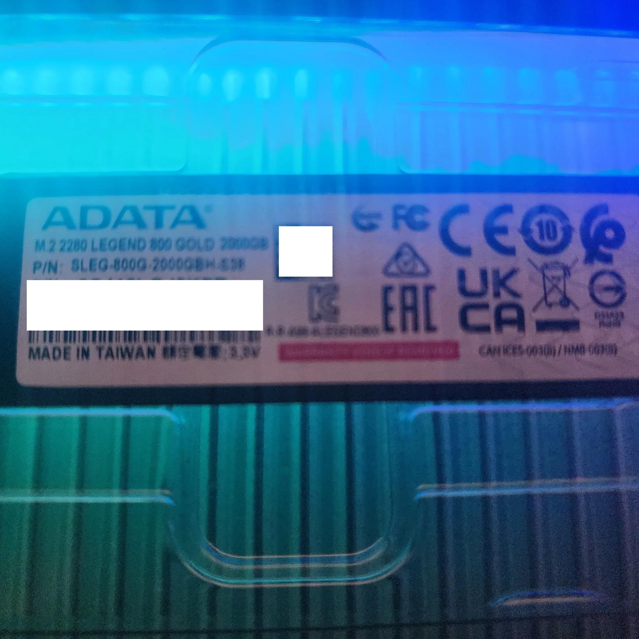 ADATA LEGEND 800 2tb