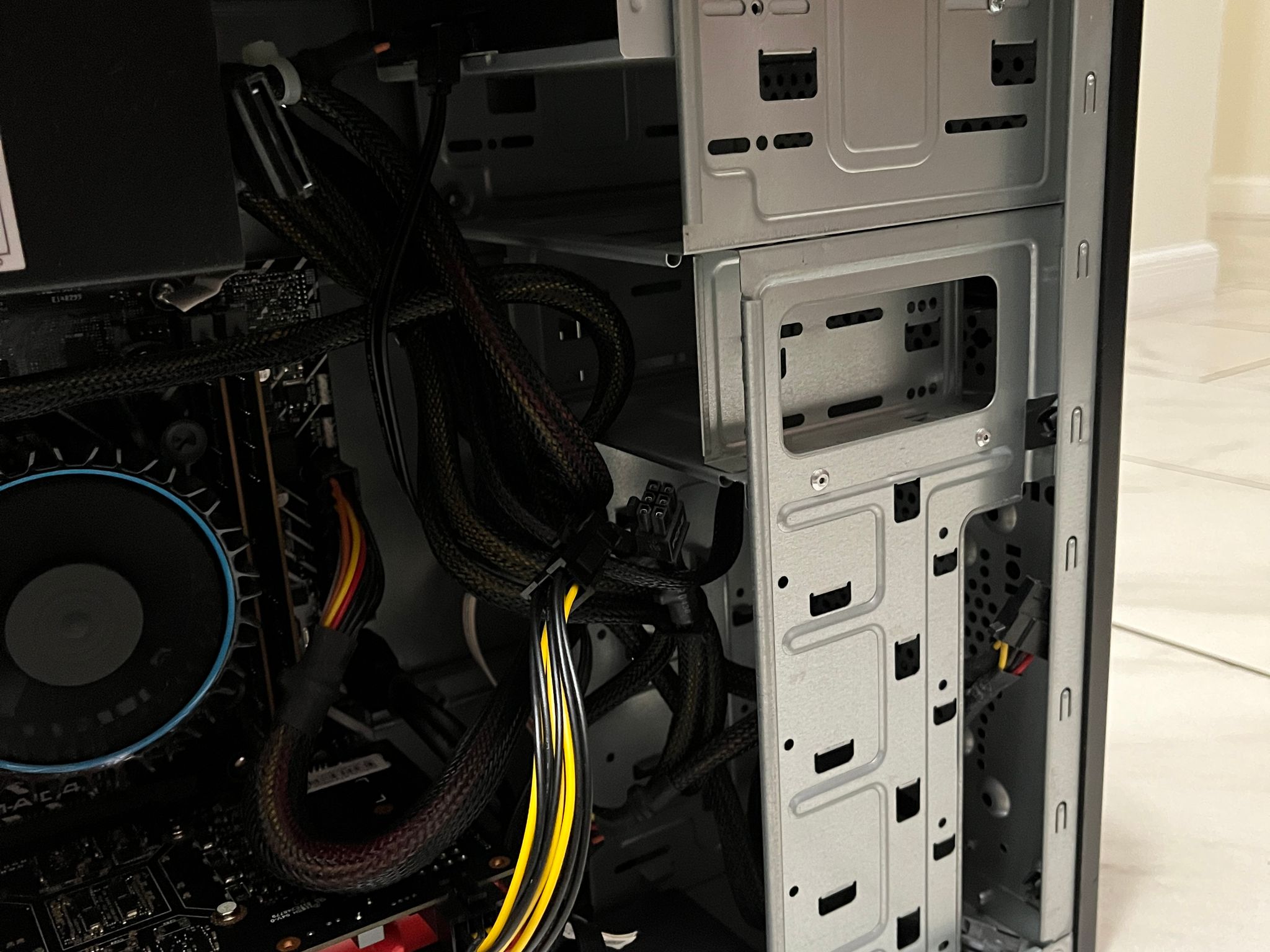 NVIDIA RTX 2060 SUPER, Intel i3-12100, 16GB RAM, 500GB SSD - Sleeper Office Gaming PC w/ Wi-Fi & BT