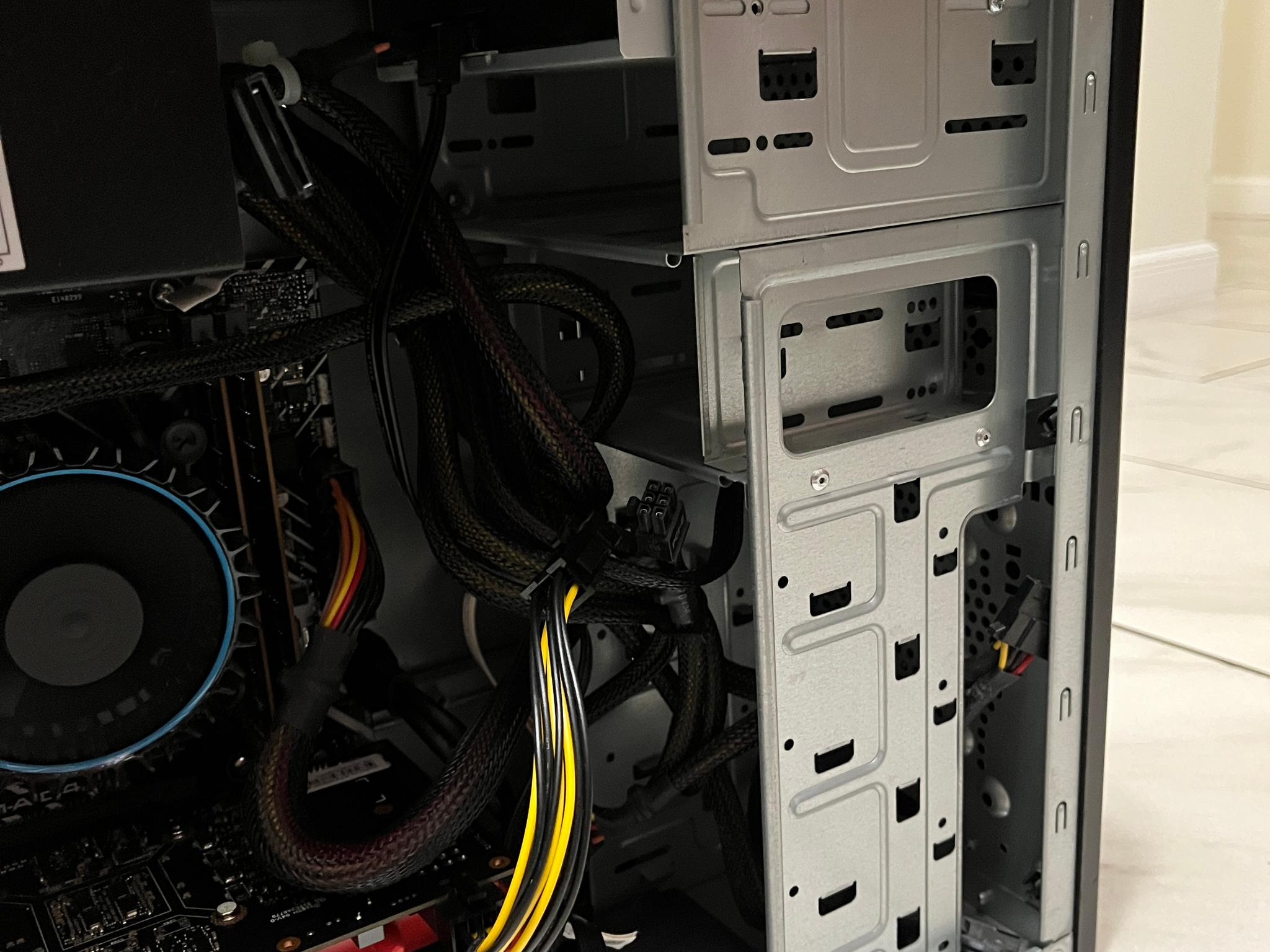 NVIDIA RTX 2060 SUPER, Intel i3-12100, 16GB RAM, 500GB SSD - Sleeper Office Gaming PC w/ Wi-Fi & BT