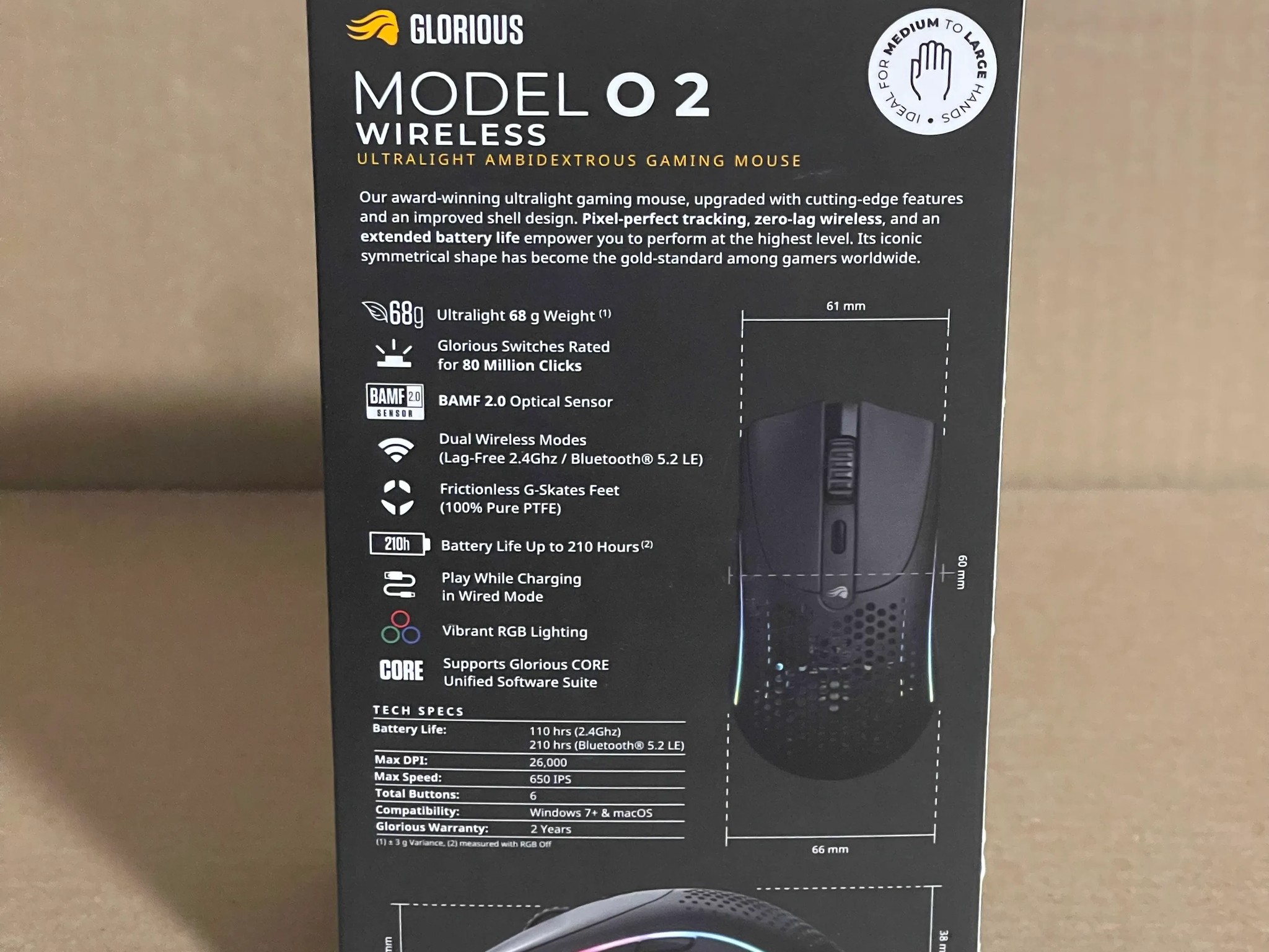Glorious Model O 2 Wireless