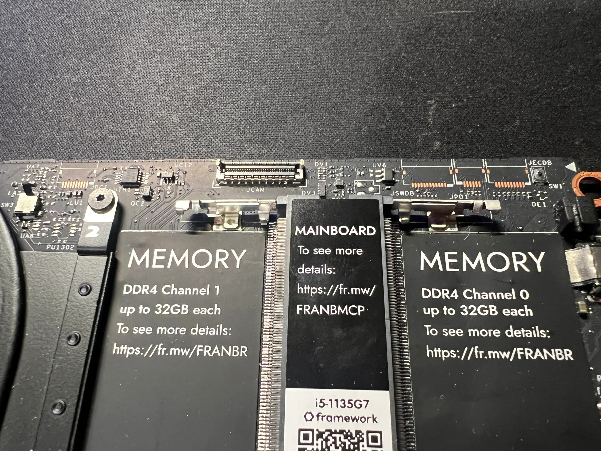 USED-Framework 13 1135G7 Mainboard ONLY