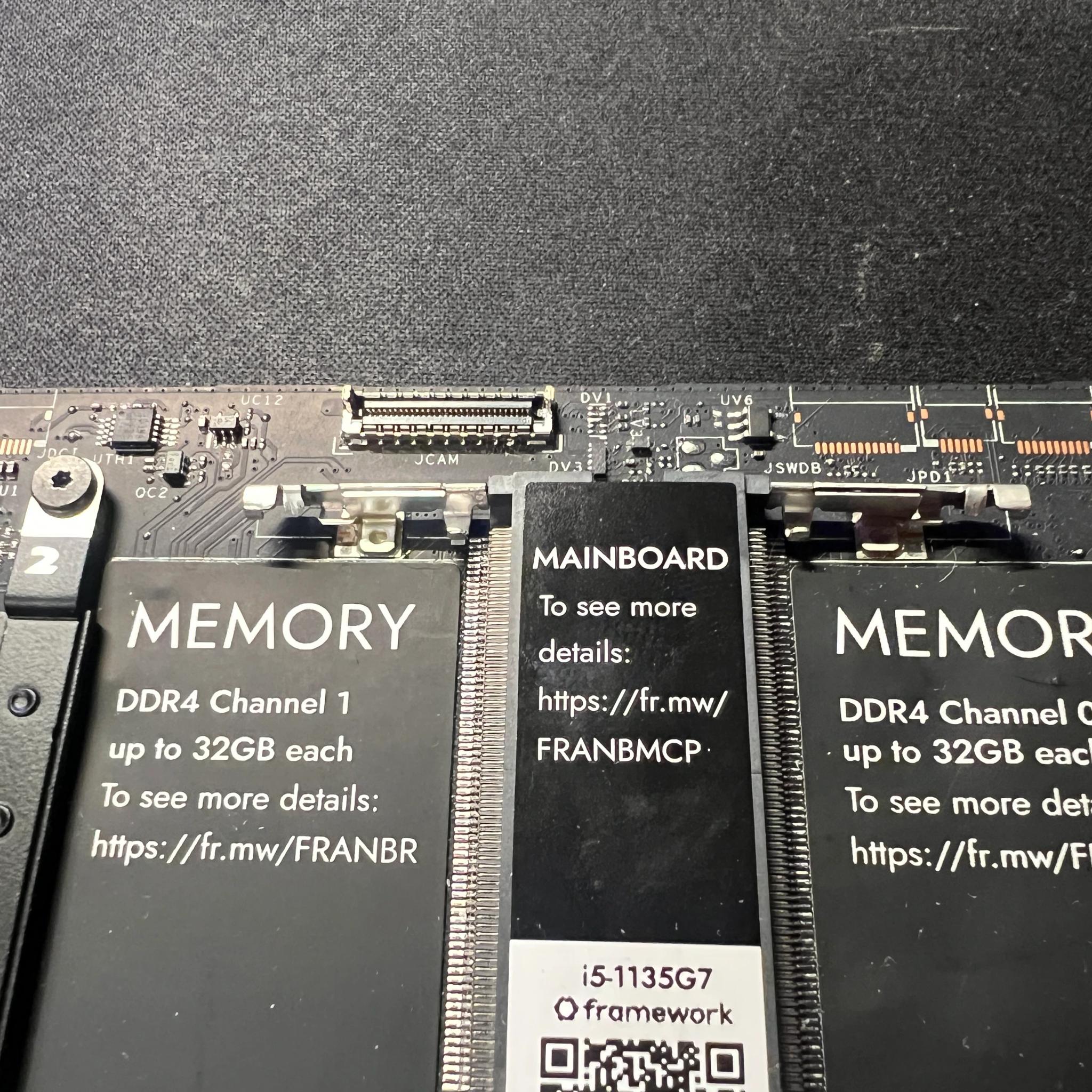 USED-Framework 13 1135G7 Mainboard ONLY