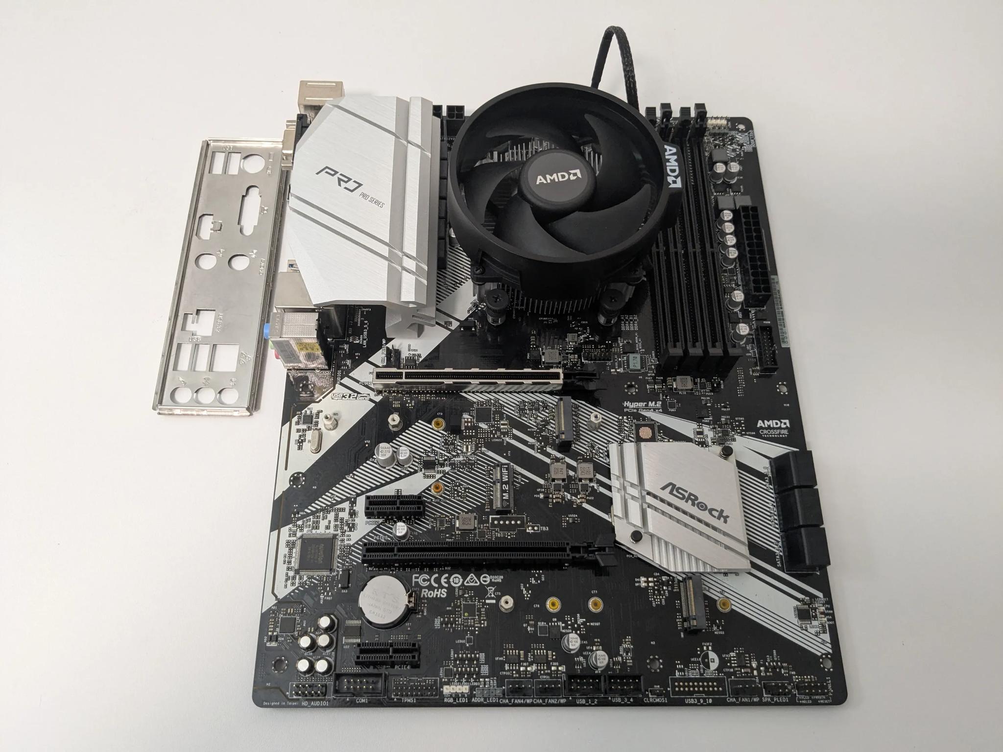 AMD Ryzen 5 3600 + ASRock B550 Pro4 ATX Motherboard Combo – Fully Tested!