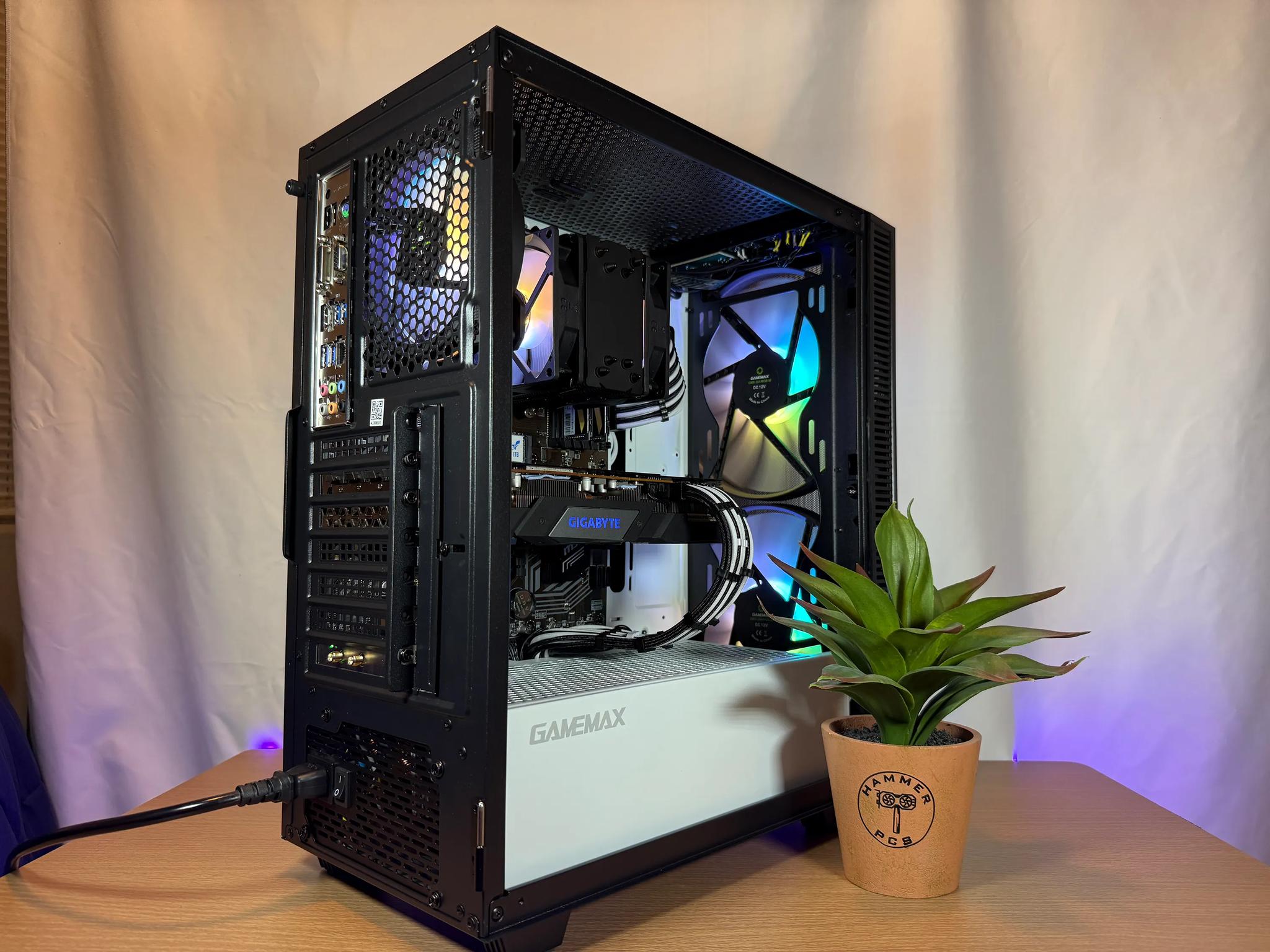 ⚔️Custom Build RGB Gaming PC⚔️| Windows 11, RX 5700 XT, Ryzen 5 | CoD 6, Fortnite, GTA V, and more!