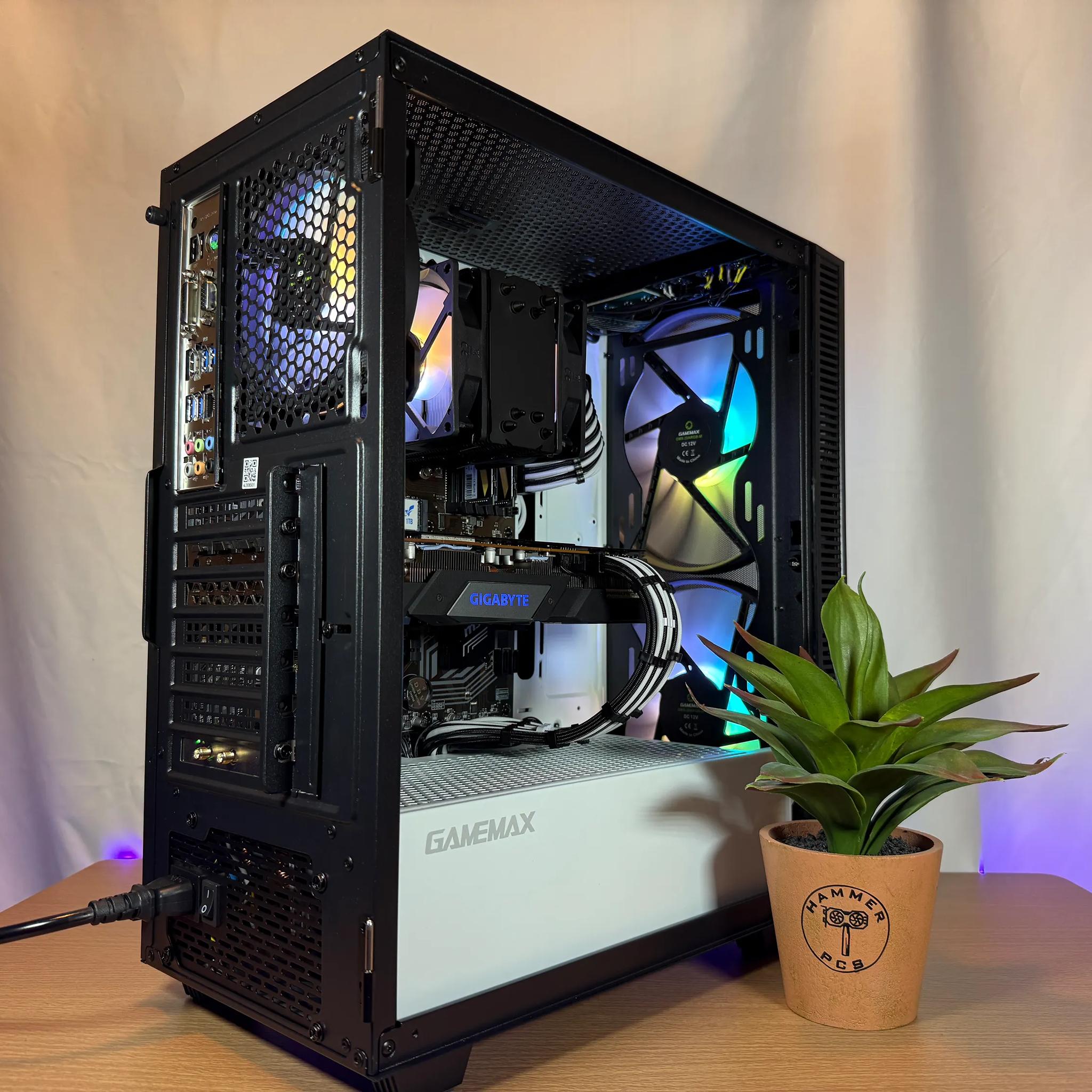 ⚔️Custom Build RGB Gaming PC⚔️| Windows 11, RX 5700 XT, Ryzen 5 | CoD 6, Fortnite, GTA V, and more!