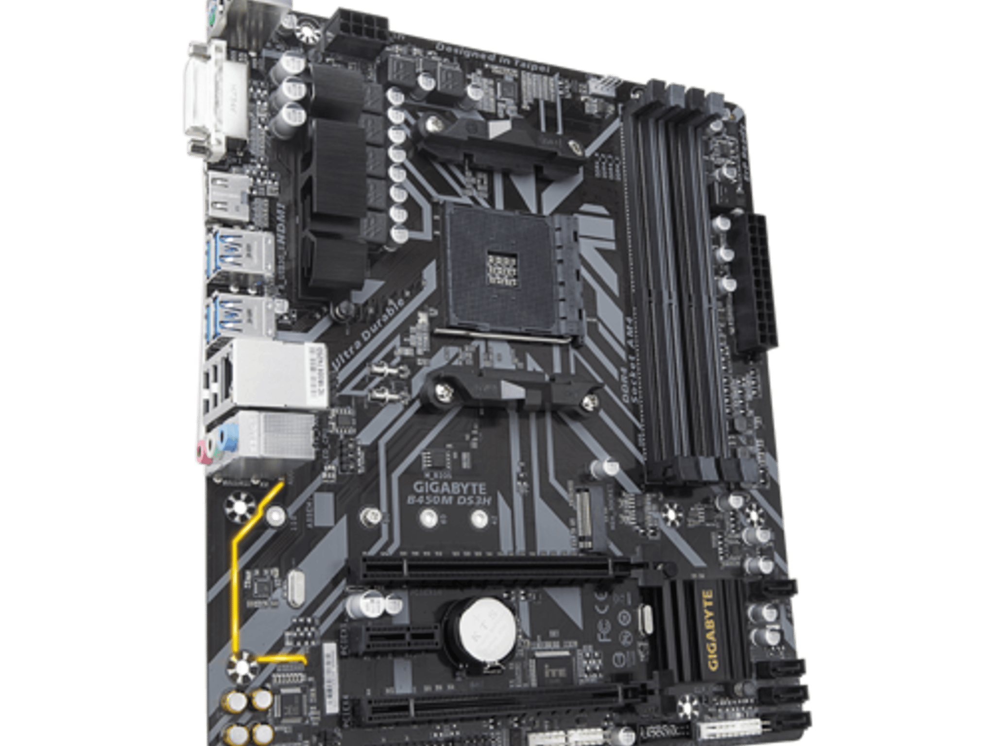 GIGABYTE B450M DS3H AM4 Micro-ATX Motherboard