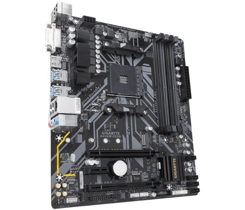 GIGABYTE B450M DS3H AM4 Micro-ATX Motherboard