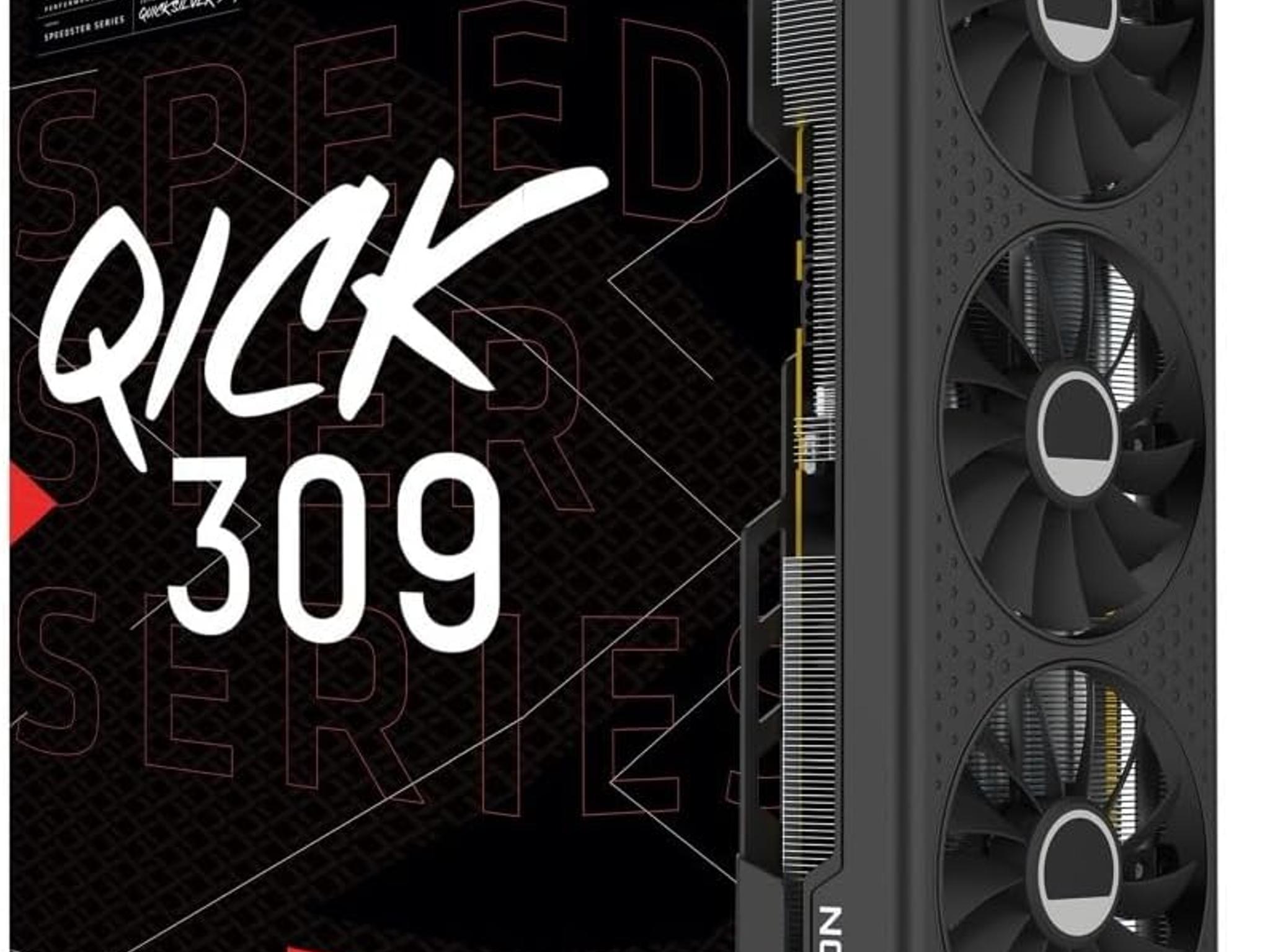 XFX Speedster QICK309 Radeon RX 7600XT 16GB GDDR6 Gaming Video Graphics Card