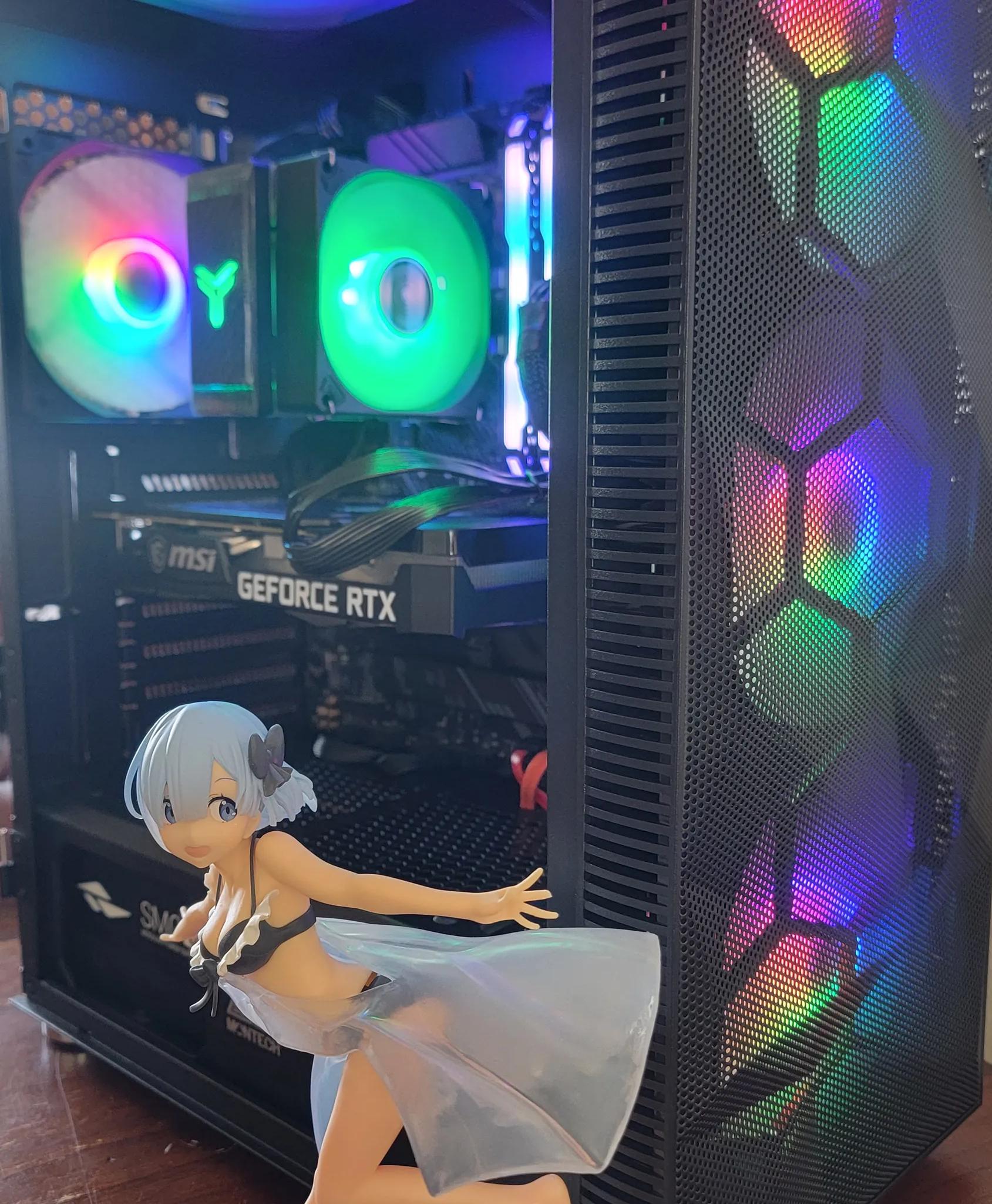 All around custom PC Ryzen 5 3600x, RTX 3060, 32Gb ram, 3TB total storage