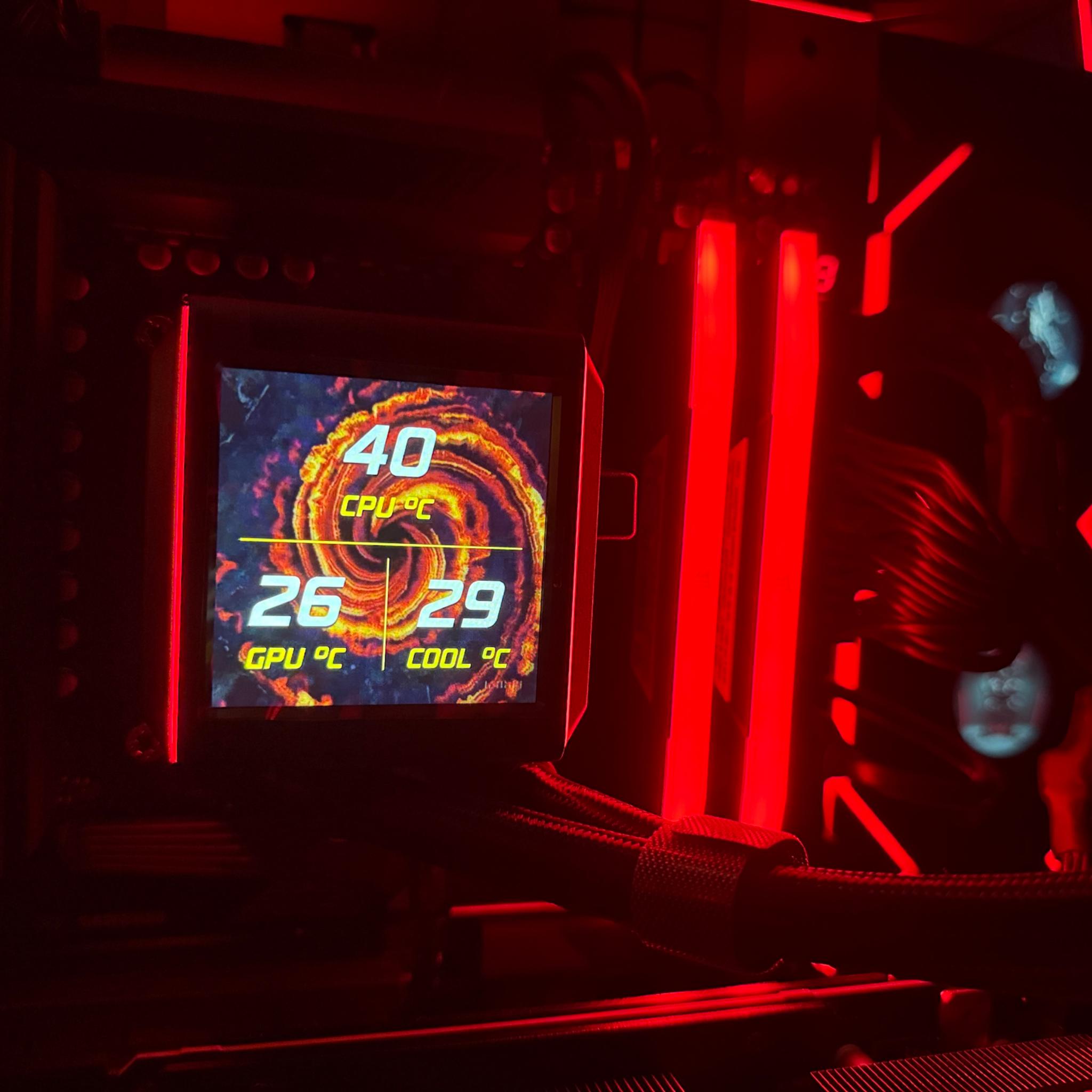 4K Gaming PC - Red Scarlet 🔥| Ryzen 7 9800X3D & RTX 3090 OC | 32GB DDR5 | 4TB NVMe SSD | VR Ready