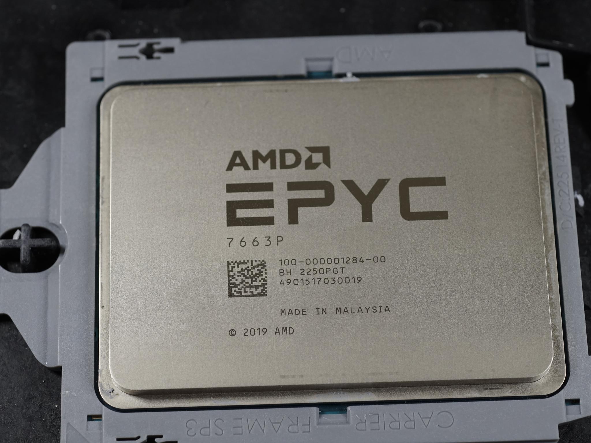AMD Epyc 7663p 56-Core CPU