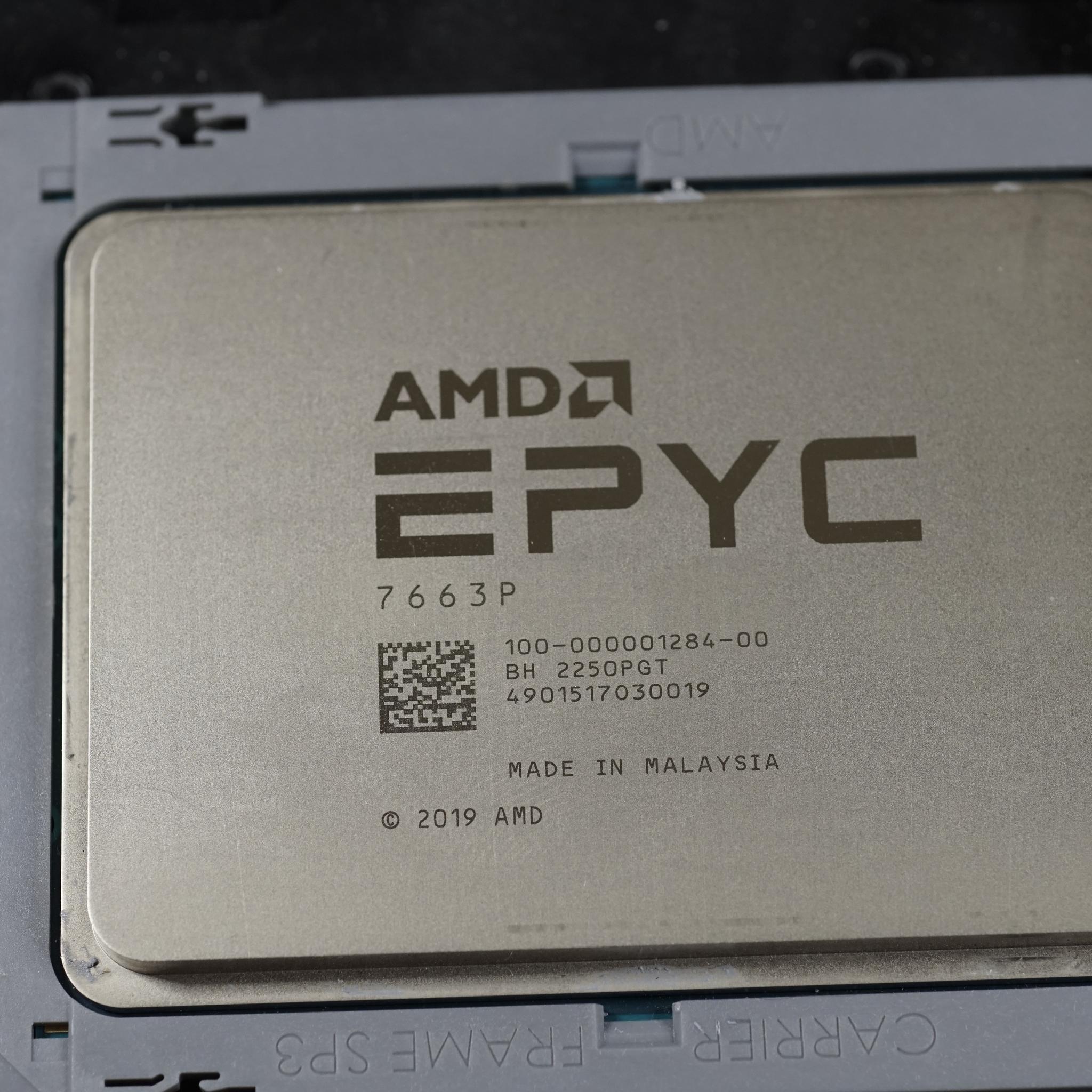 AMD Epyc 7663p 56-Core CPU