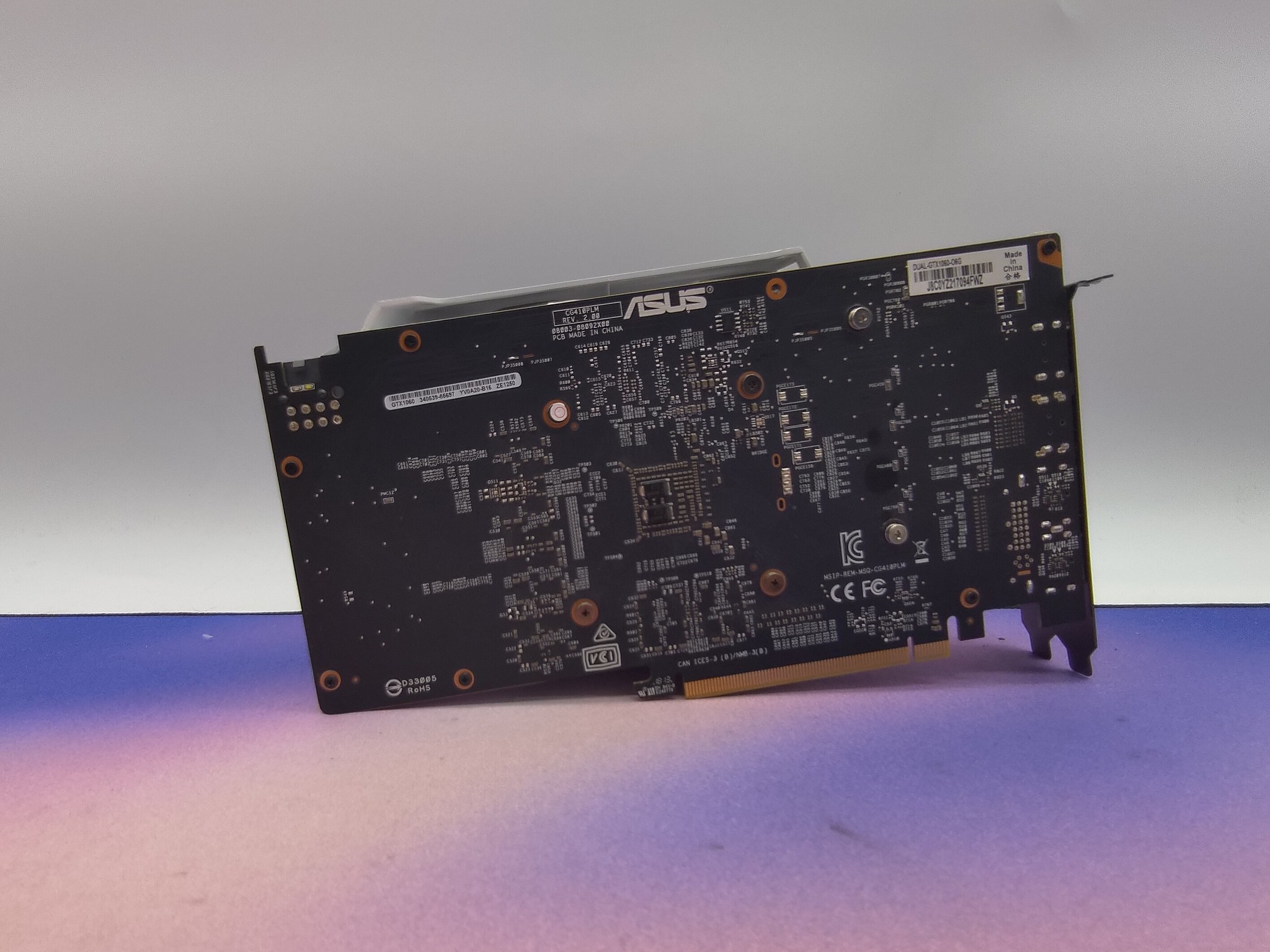 Asus GTX 1060 Dual
