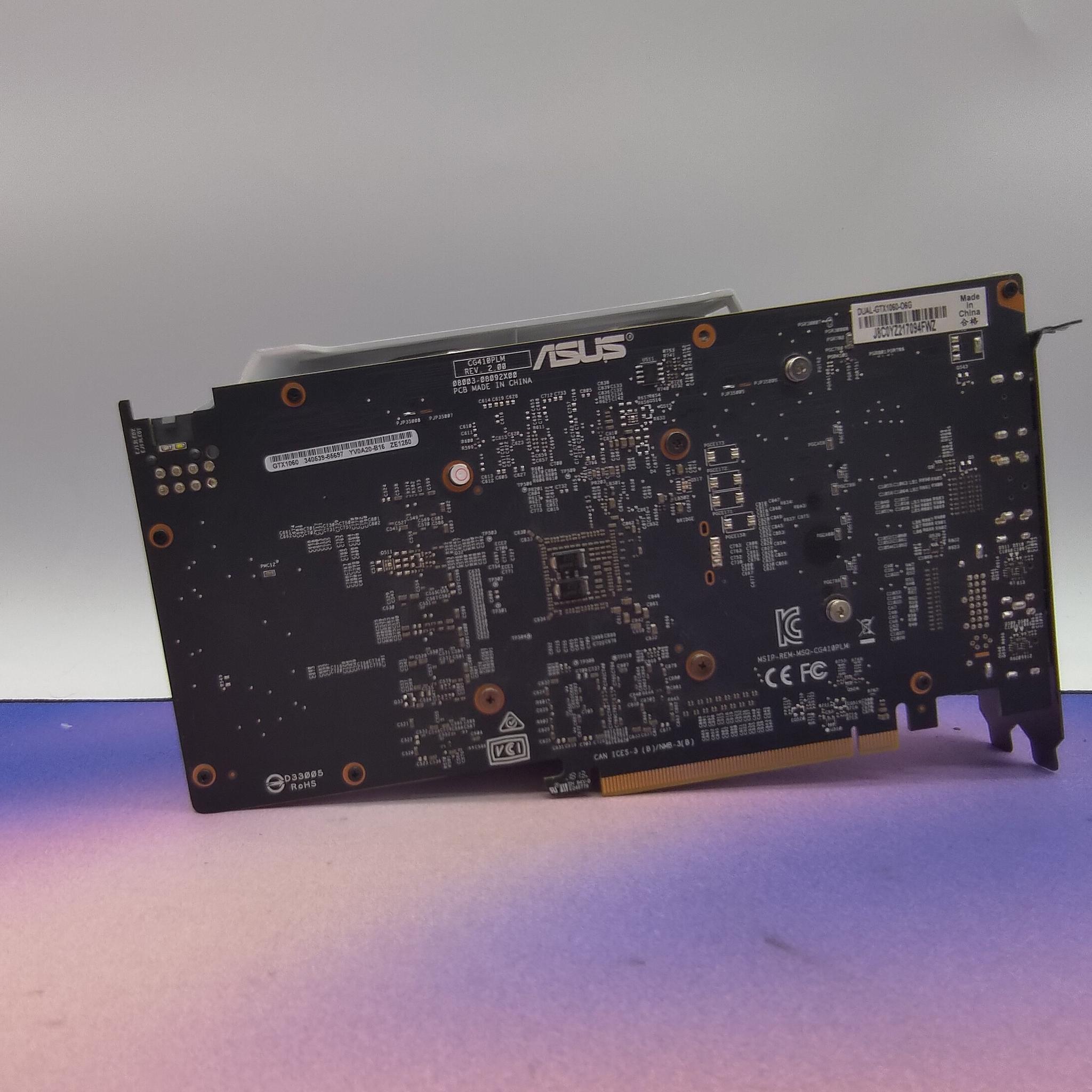 Asus GTX 1060 Dual